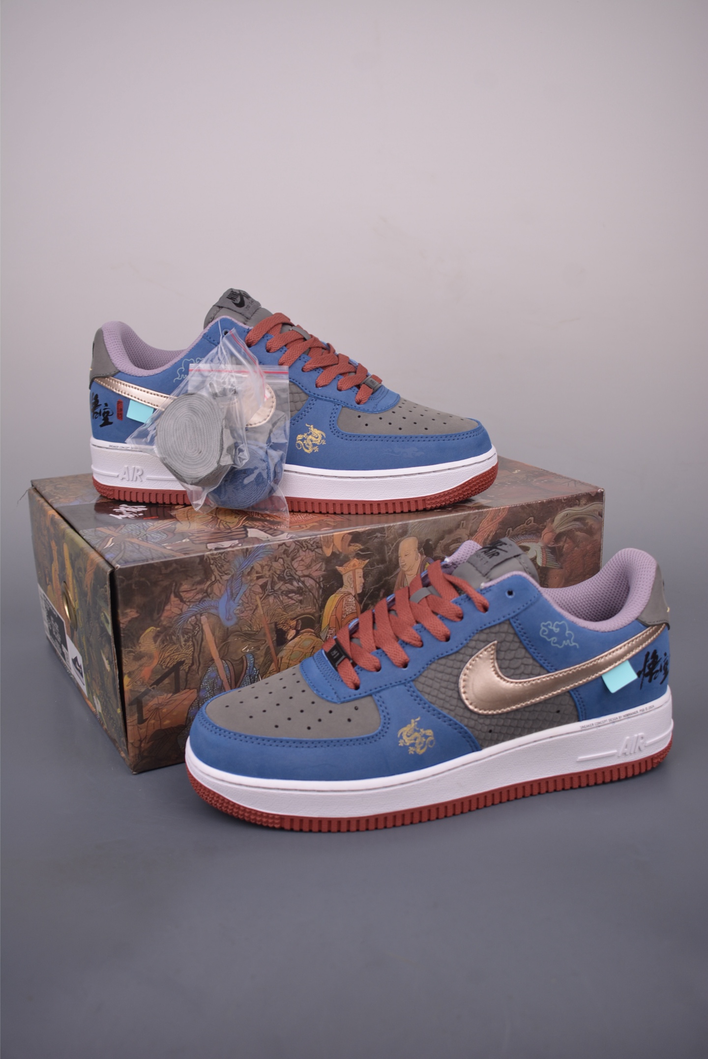Nike Air Force 1 Low 暗黑悟空 AF2434-109-Top High Quatity Cheap Sneakers Fashion Clothing Clothes Bags handbags Shoes of all Brand wholesale With The best Quality And Beautiful Price from China Factory Chinese suppliers wholesaler seller Nike Air Force 1 Low 暗黑悟空 AF2434-109