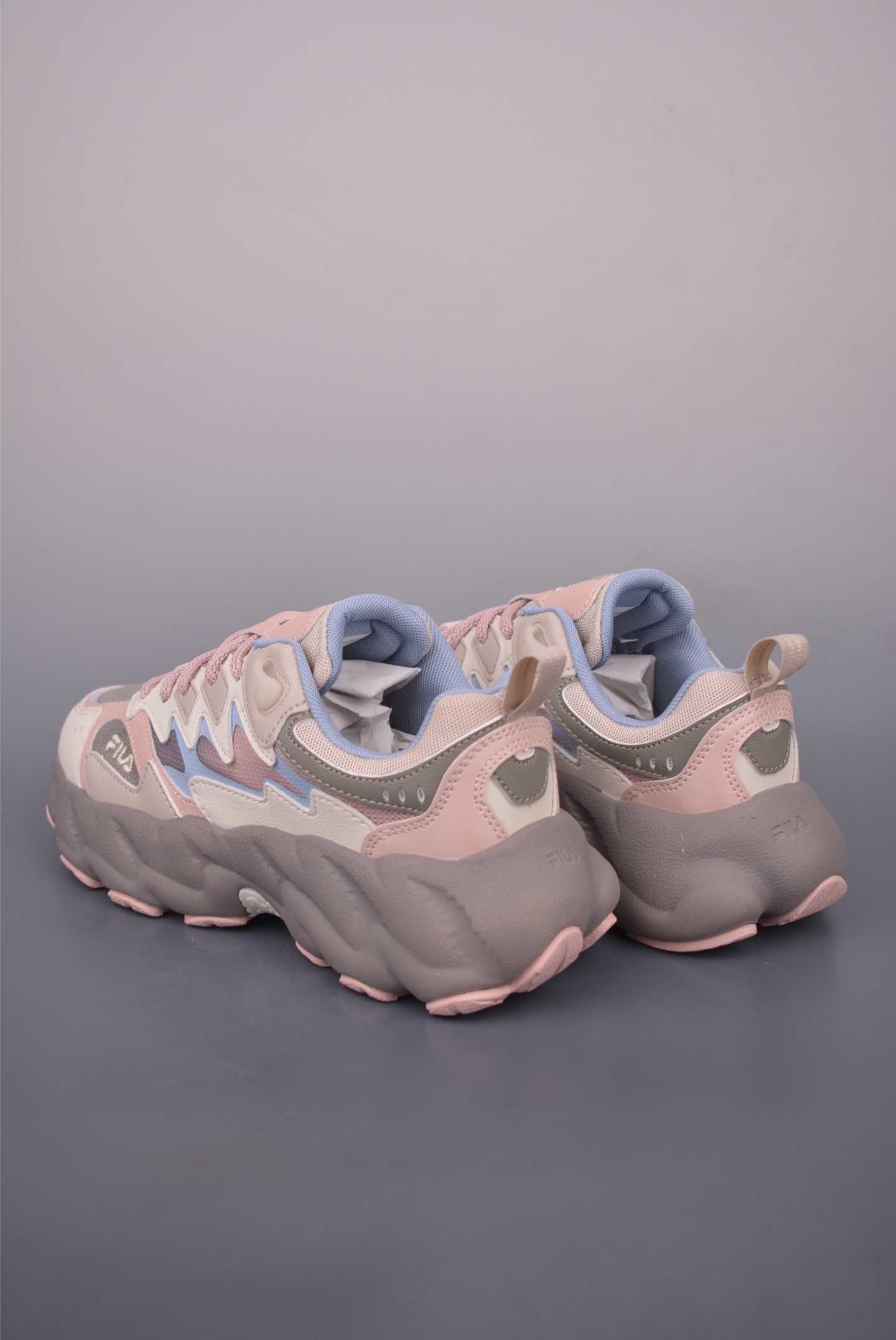 Fila Fusion Women's Fashion Sneakers Casual Trendy Athletic Shoes, Pink/Grey 3 i1757378594655 3813 0 1