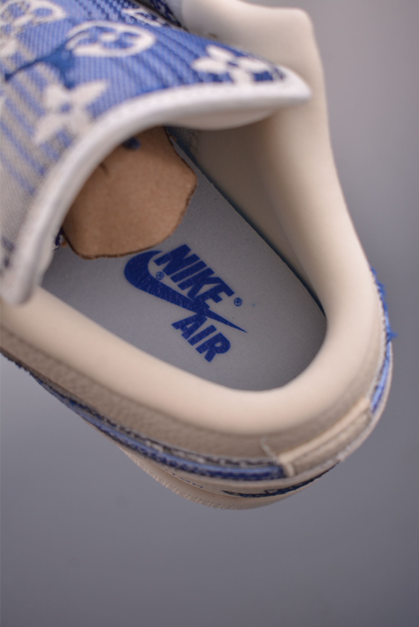 Louis Vuitton x Air Jordan 1 Custom Sneakers - Blue Monogram, All Sizes 10 i1757379129062 56 0 8