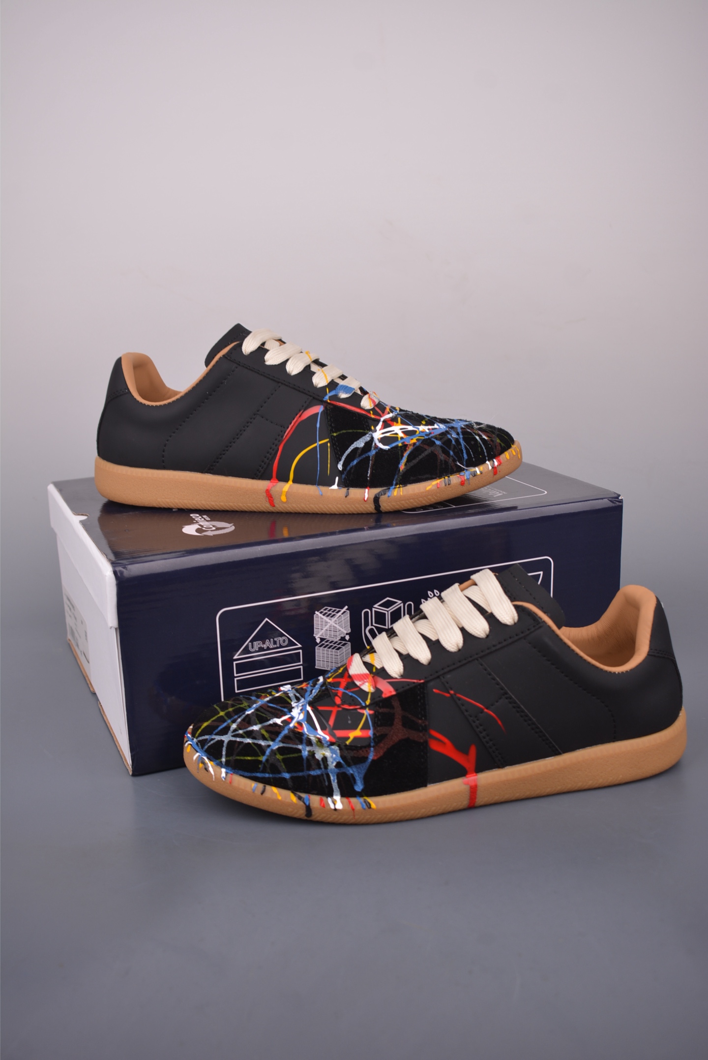 Maison Margiela Replica Paint Splatter Sneakers - Stylish & Unique Design 5 i1757379306260 9906 0 4