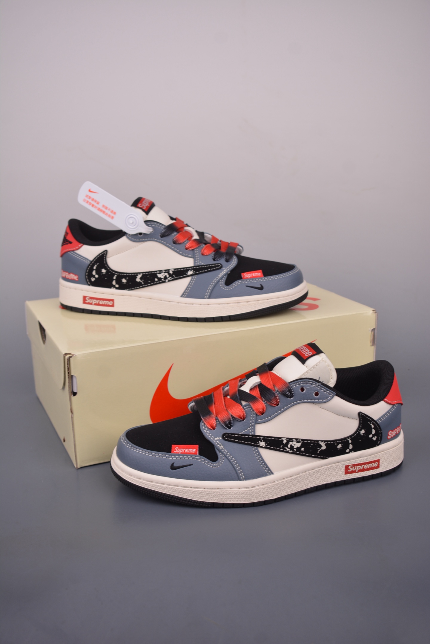 Fragment Travis Scott Supreme Air Jordan 1 Low - Limited Edition Sneakers 6 i1757461858136 5741 0 4