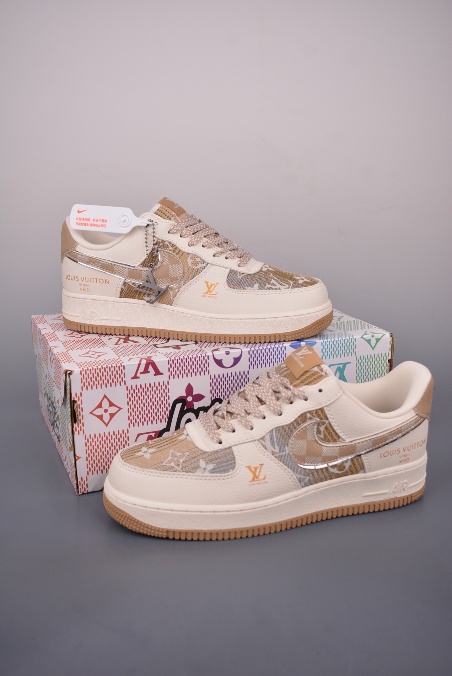Nike Air Force 1 Low Louis Vuitton Collab Sneaker: Iconic Style, Premium Comfort 5 i1757462087335 5058 0 4