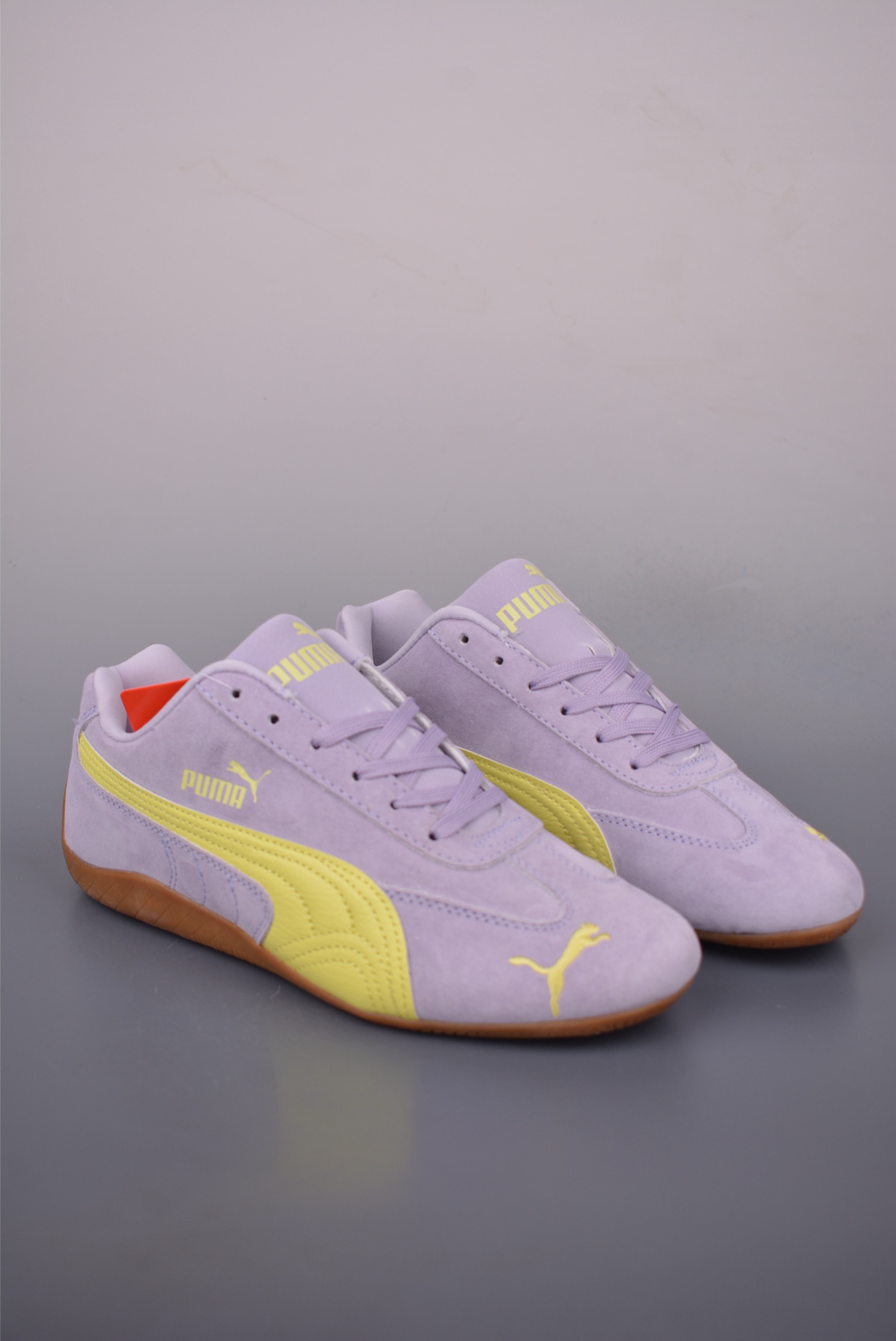 Puma Speedcat OG Sparco Racing Shoes - Retro Motorsport Style, Lilac and Yellow 2 i1757548299367 4485 0 0