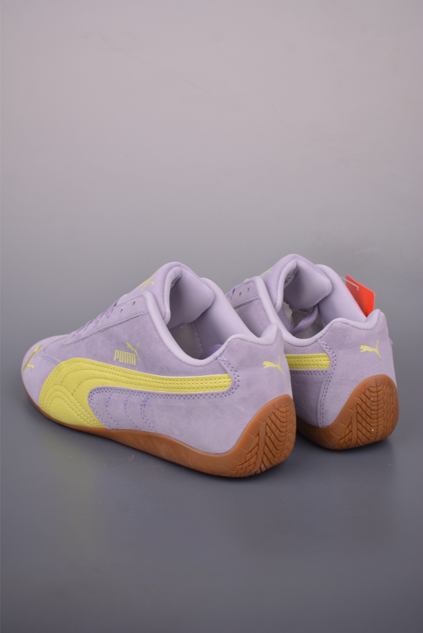 Puma Speedcat OG Sparco Racing Shoes - Retro Motorsport Style, Lilac and Yellow 3 i1757548299408 7051 0 1