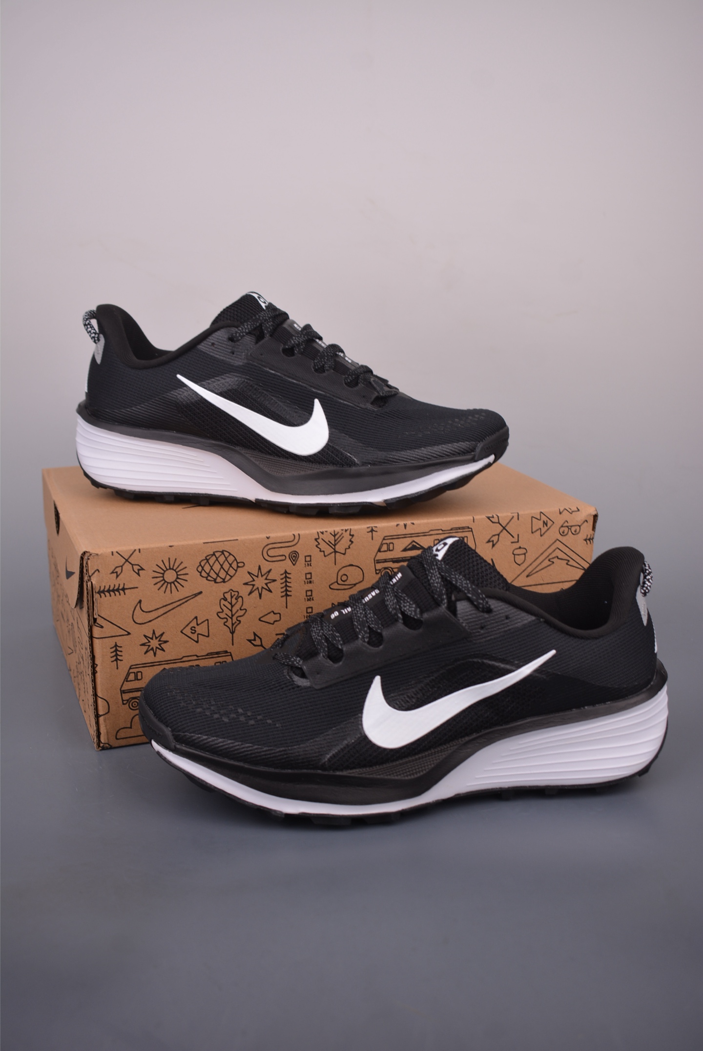 Nike ReactX Pegasus Trail 6 Next Nature Running Shoes - Black/White 5 i1757632587747 4697 0 4