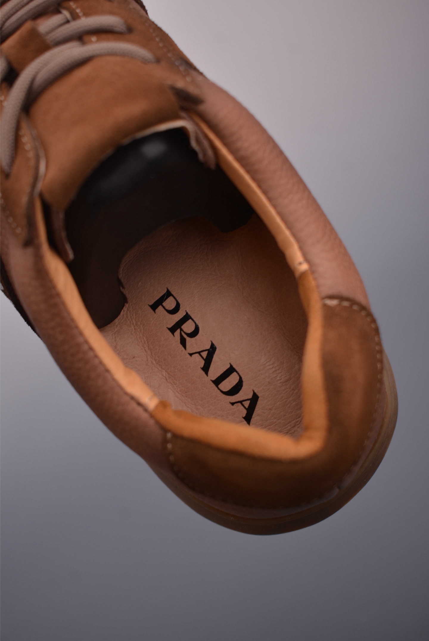 Prada Men's Brown Leather & Suede Lace-Up Sneakers - Size 39-44 9 i1757632969414 2478 0 8