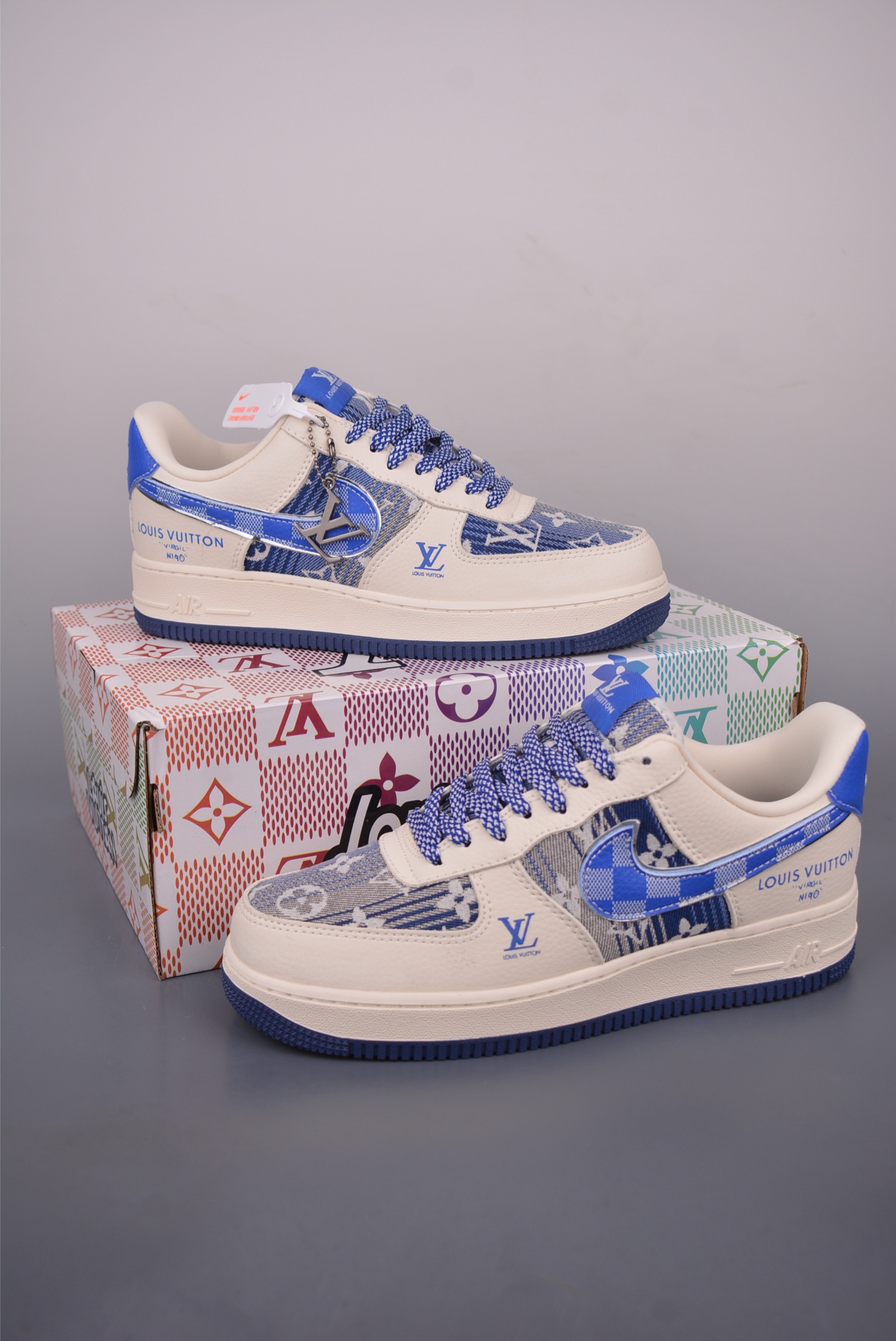 Nike Air Force 1 Low Louis Vuitton Collab Sneakers - Limited Edition 6 i1757633457983 1578 0 4