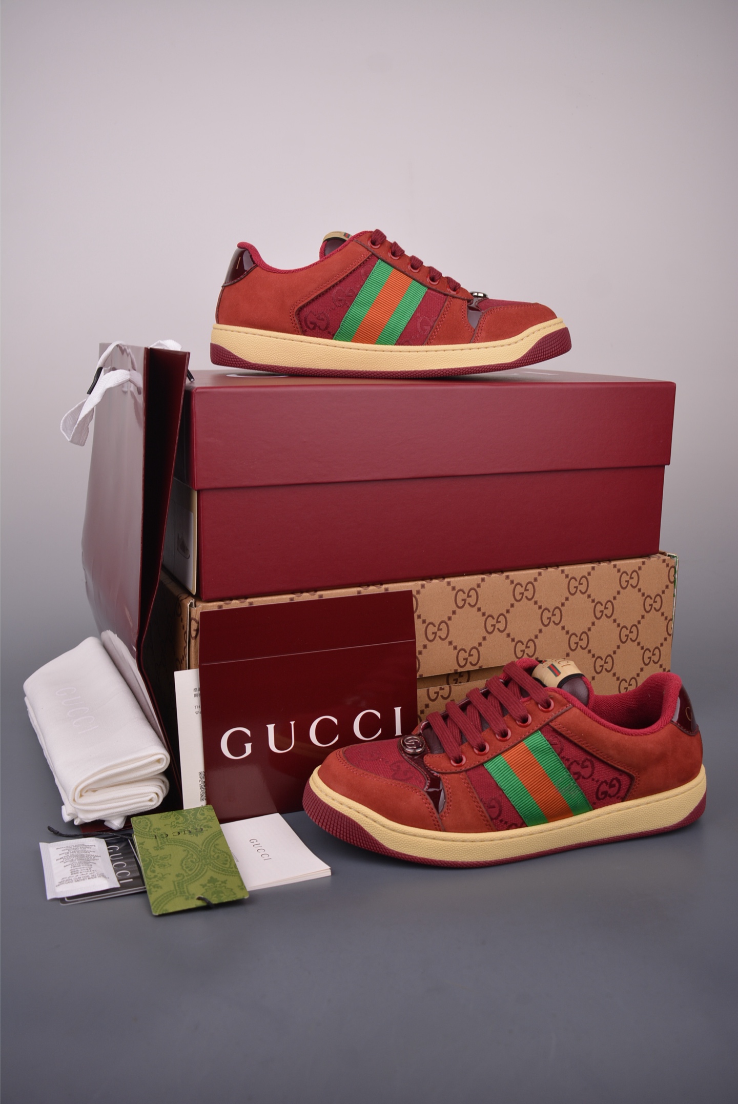 Gucci Screener Sneakers: Vintage Style, Iconic Design, and Premium Comfort 5 i1757634197689 444 0 4