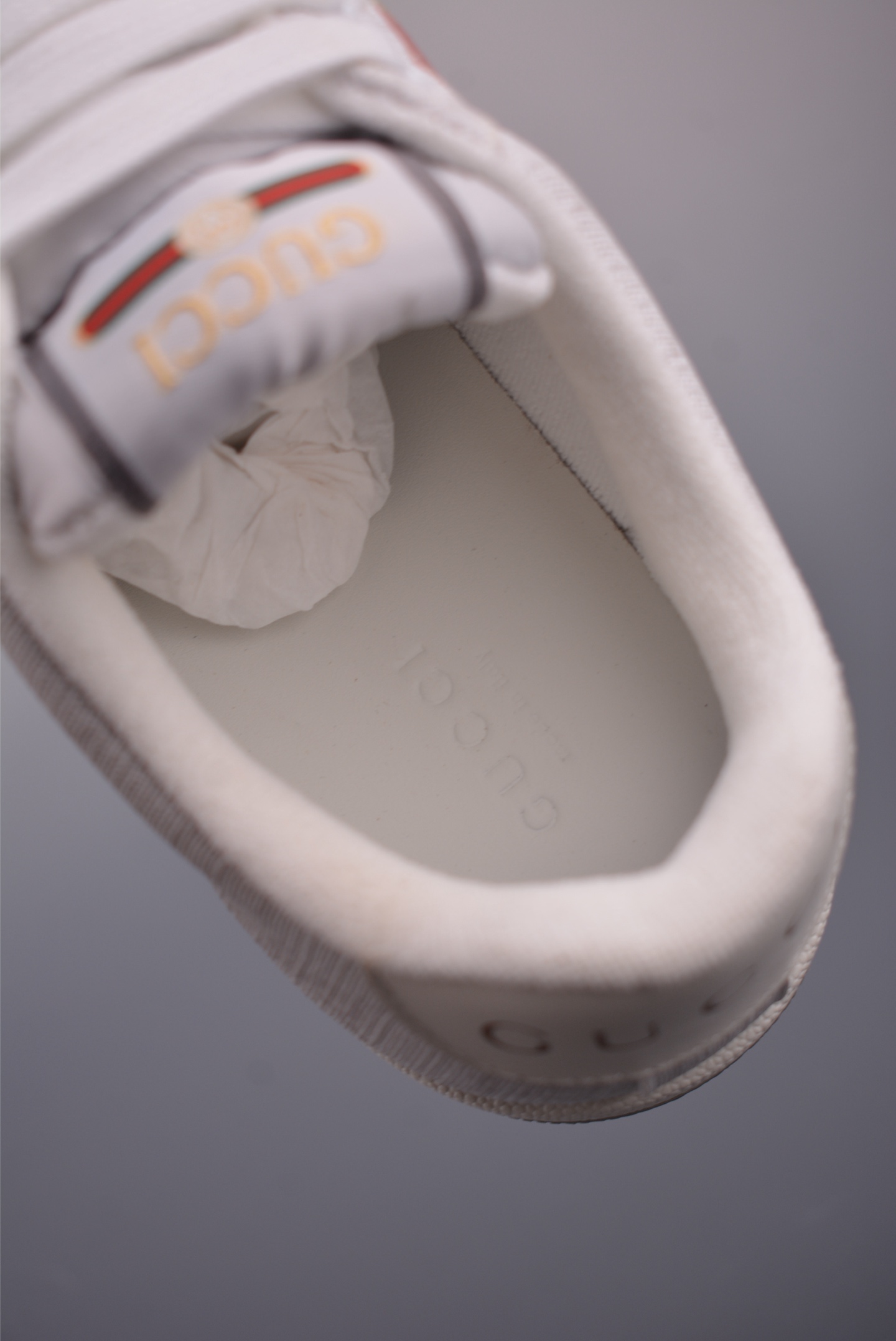 Gucci Screener Sneakers - Distressed Leather, Iconic Web Stripe Detail 9 i1757634311613 9020 0 8