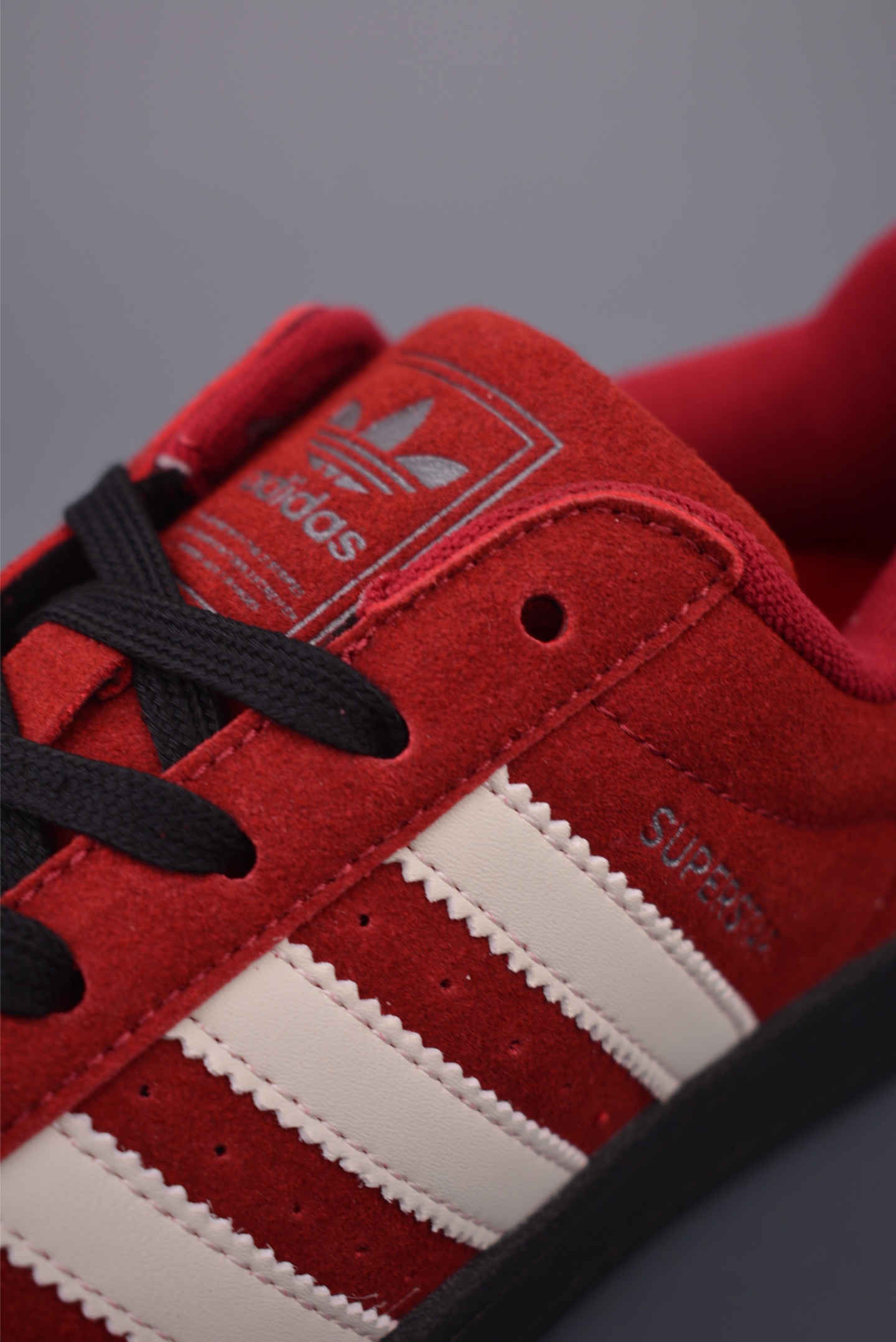 Adidas Originals Superstar Red Suede Shell Toe Sneakers Unisex Casual Shoes 8 i1757719528836 5313 0 6