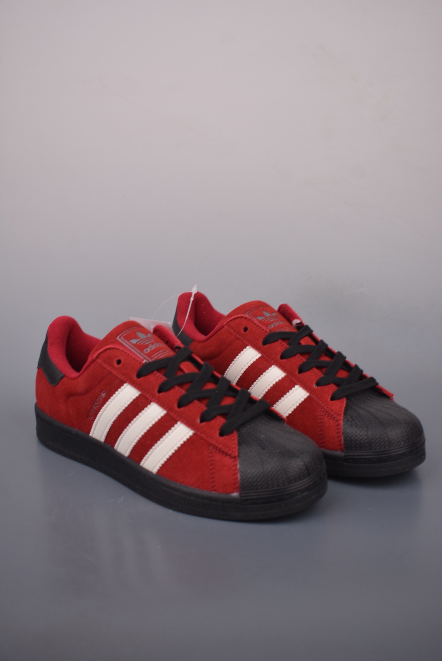 Adidas Originals Superstar Red Suede Shell Toe Sneakers Unisex Casual Shoes 2 i1757719528845 2145 0 0