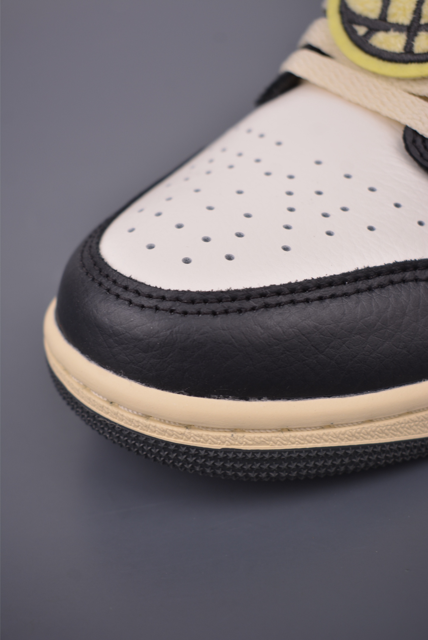 240 原装裸鞋级 市面最高工艺产物 Air Jordan 1 Low黑绿撞色 HQ3009-003