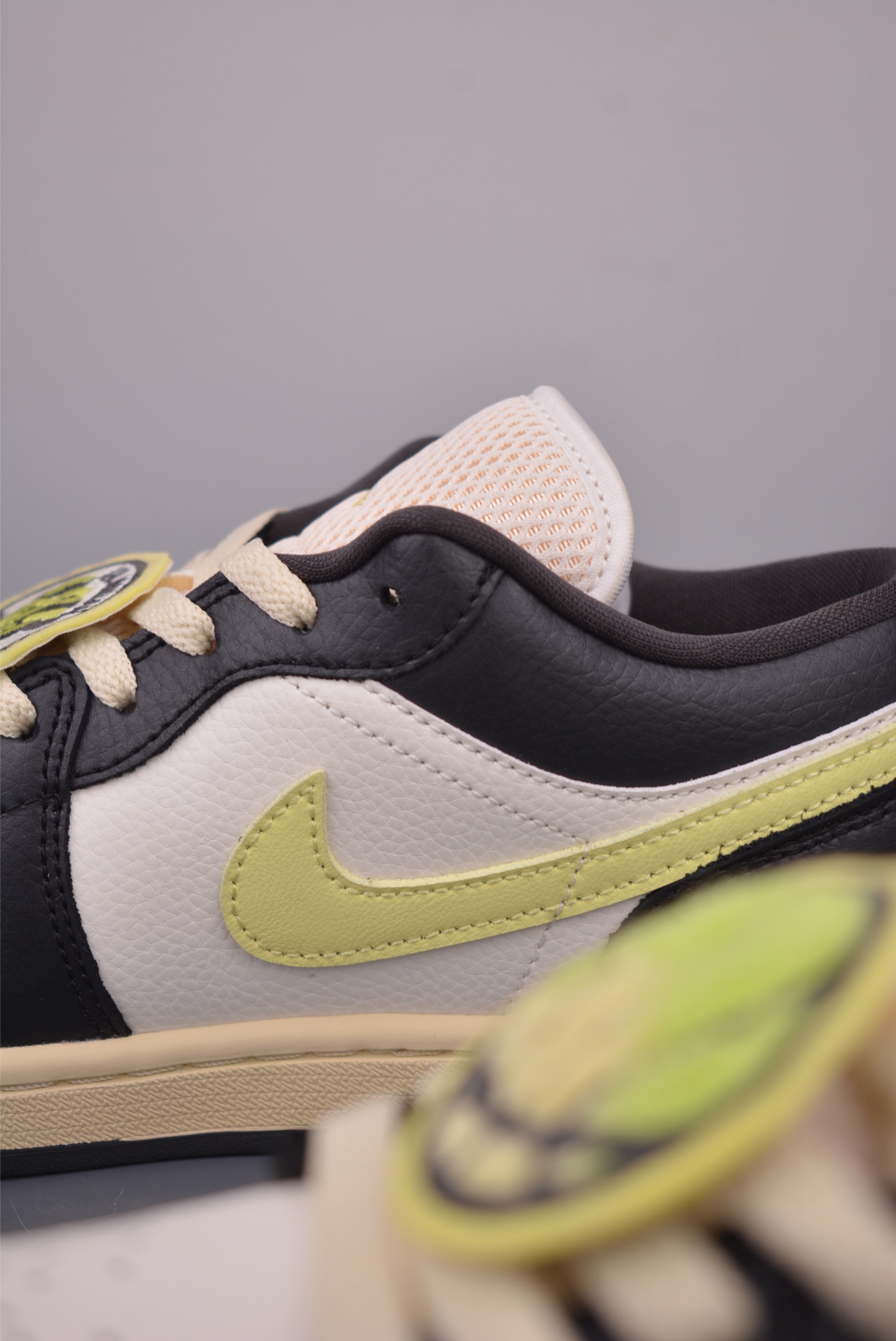 240 原装裸鞋级 市面最高工艺产物 Air Jordan 1 Low黑绿撞色 HQ3009-003