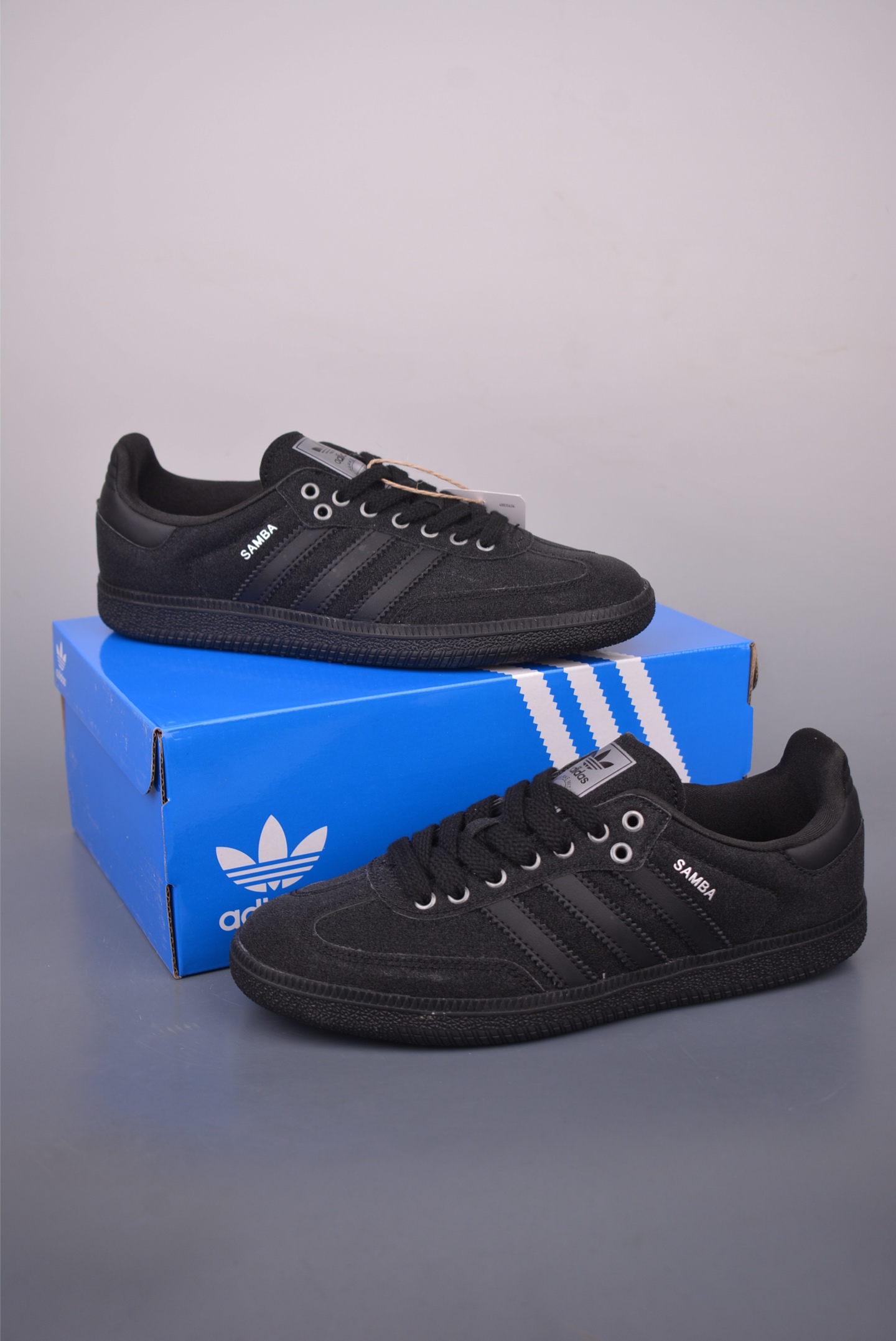 Adidas Samba OG: Retro Soccer Shoe, Black Leather, Iconic 3-Stripes, All Size 5 i1757720340375 9101 0 4