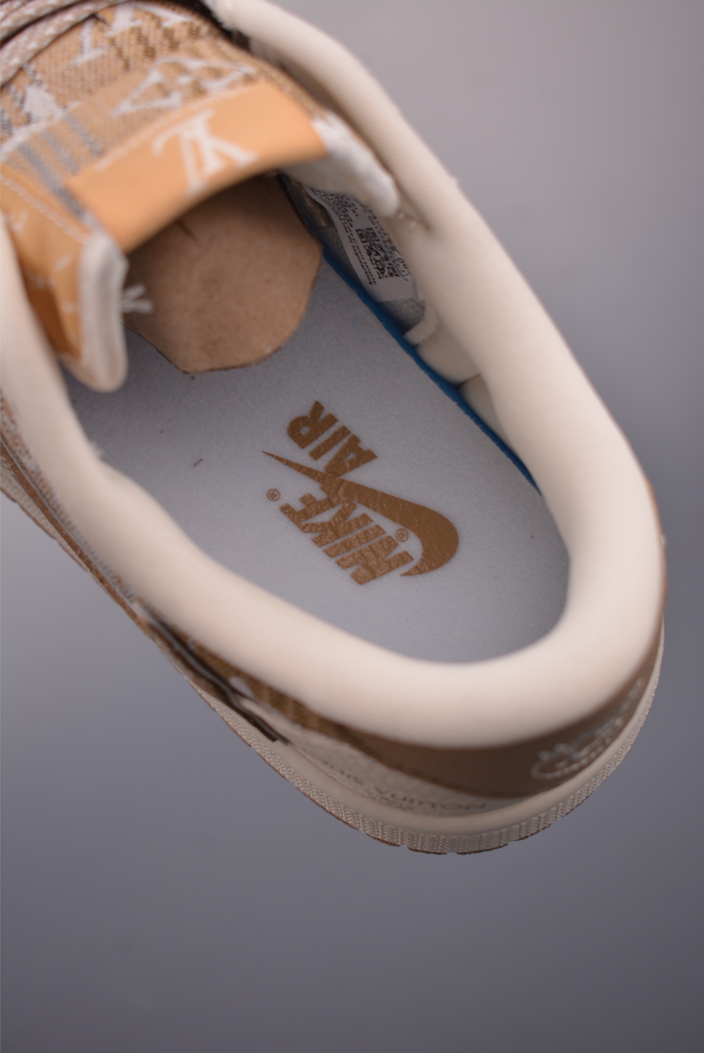 Louis Vuitton x Air Jordan 1 Low Sneakers, Luxury Designer Shoes 9 i1757720608283 4026 0 8