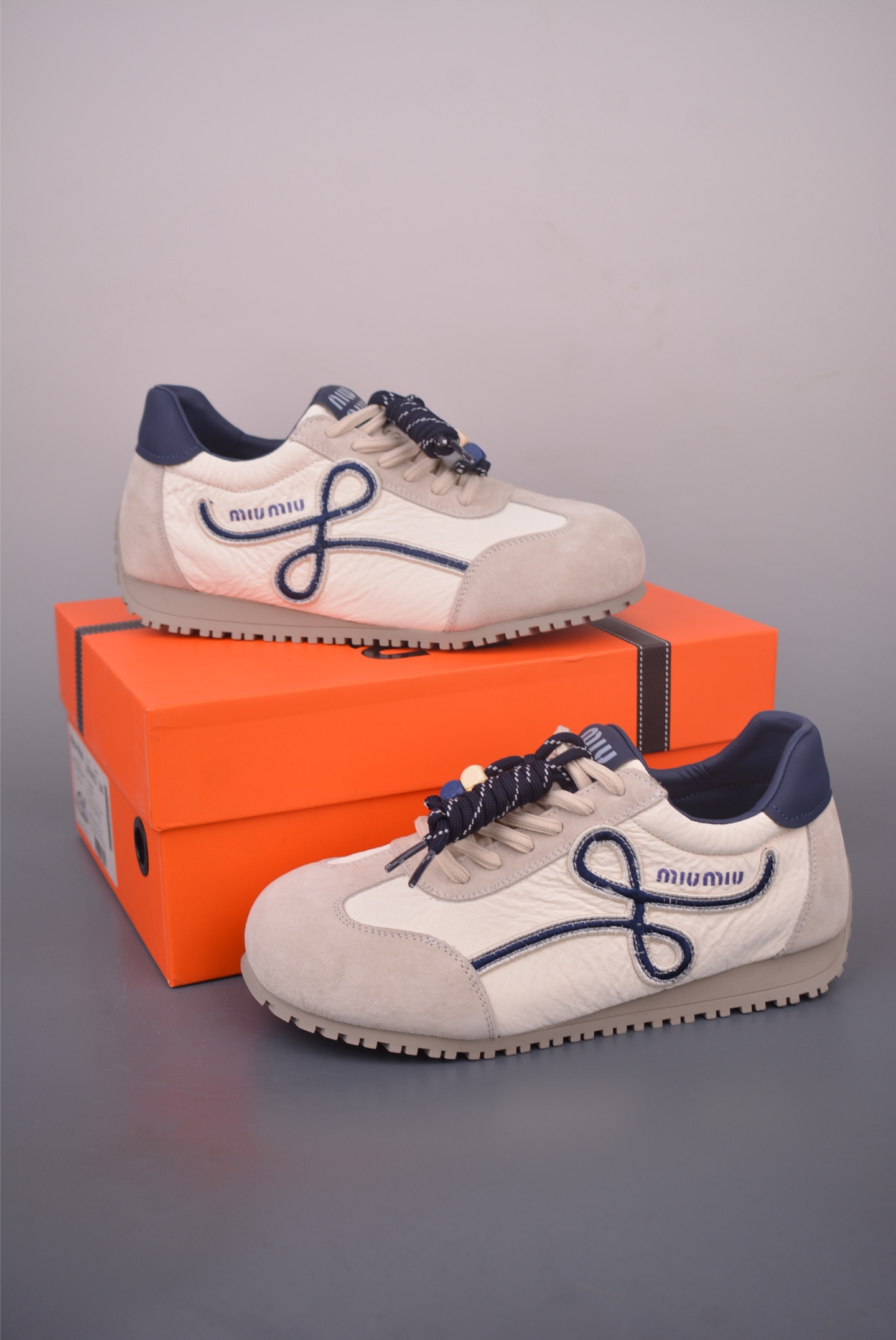 Miu Miu Women's Fashion Sneakers Designer Casual Lace Up Shoes 6 i1757895333558 5641 0 4
