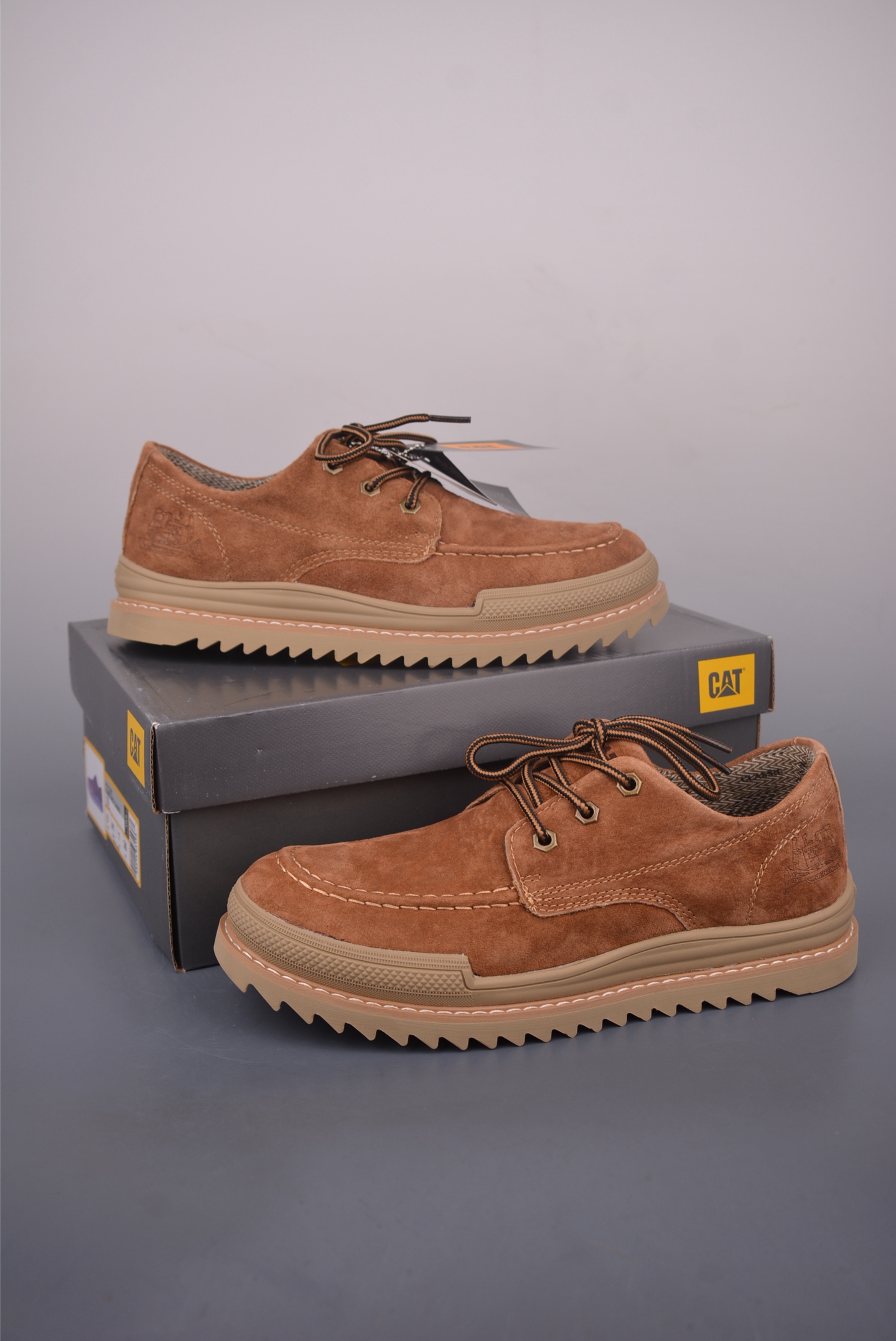 CAT Tramp Hike Low Men's Outdoor Casual Shoes Suede Leather Lace-Up 6 i1757895469609 6599 0 4