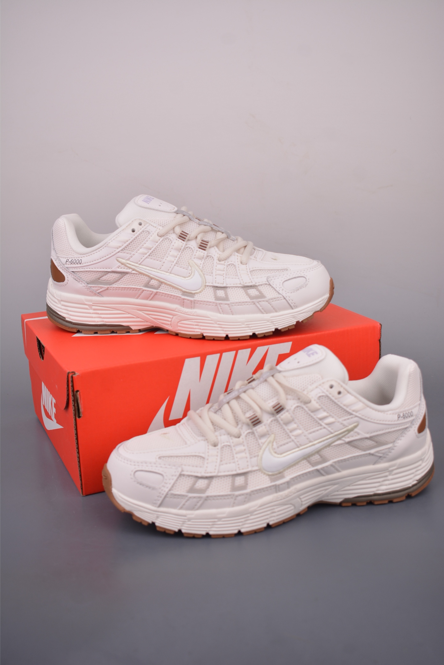 Nike P-6000 Retro Running Shoes - Cream/White - CD6404-102 - All Sizes! 6 i1757970184264 8117 0 4