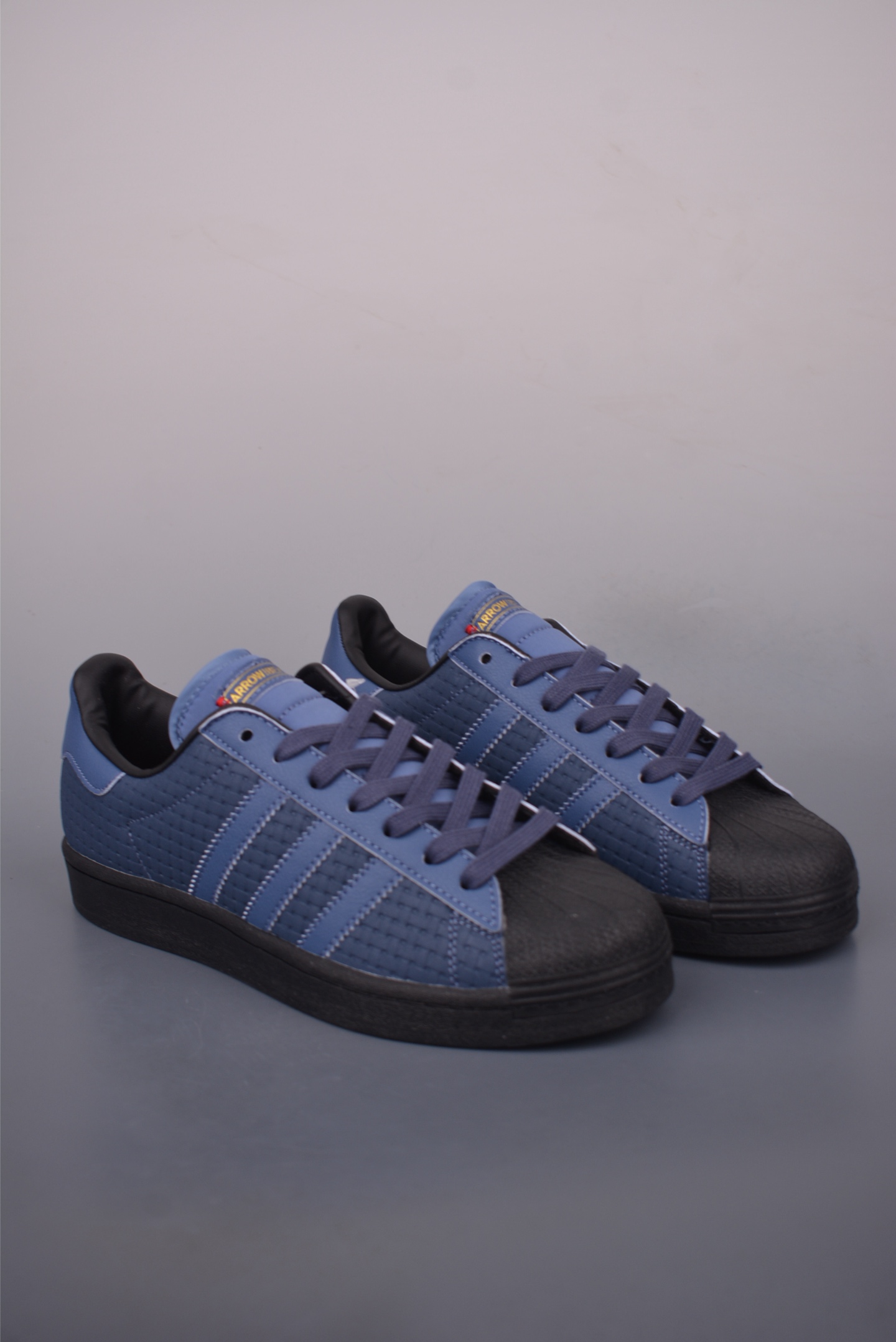 Adidas Originals Superstar 2.0: Blue Leather Shell Toe Sneakers - Limited Edition 1 i1757971169165 9600 0 0