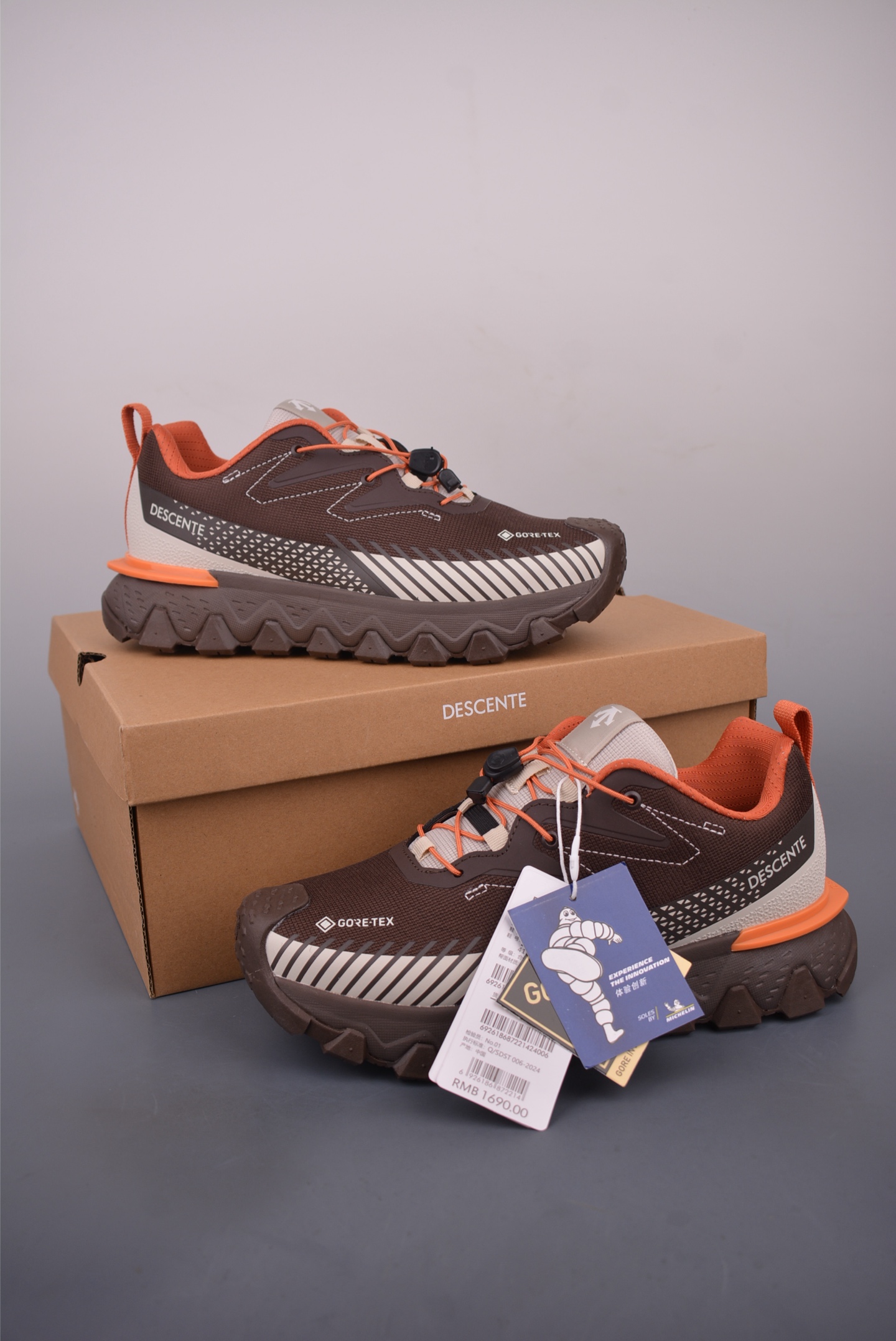 Descente SNOW RIDE Men's Trail Running Shoes - Lightweight, Breathable 6 i1757973019882 7196 0 4