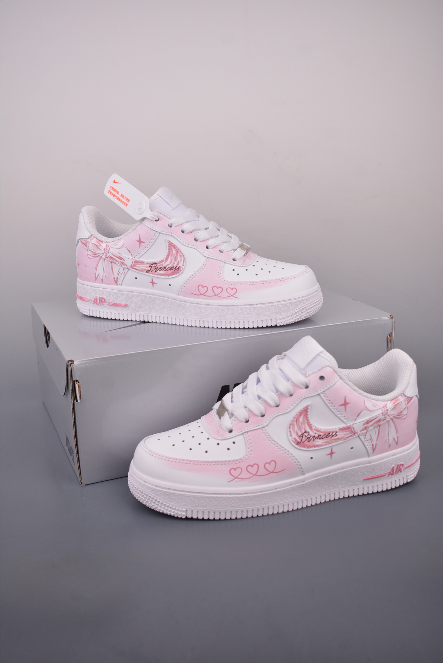 Nike Air Force 1 Low Pink Butterfly Custom, Women's Fashion Sneakers 5 i1757973531793 232 0 4