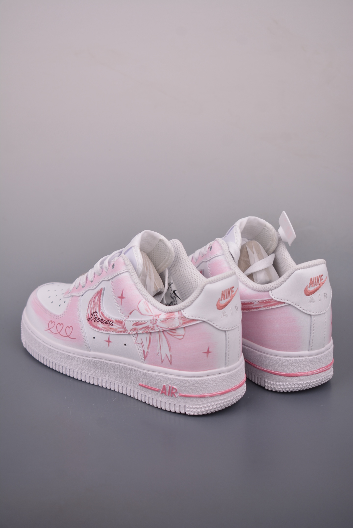 Nike Air Force 1 Low Pink Butterfly Custom, Women's Fashion Sneakers 2 i1757973533678 3644 0 1