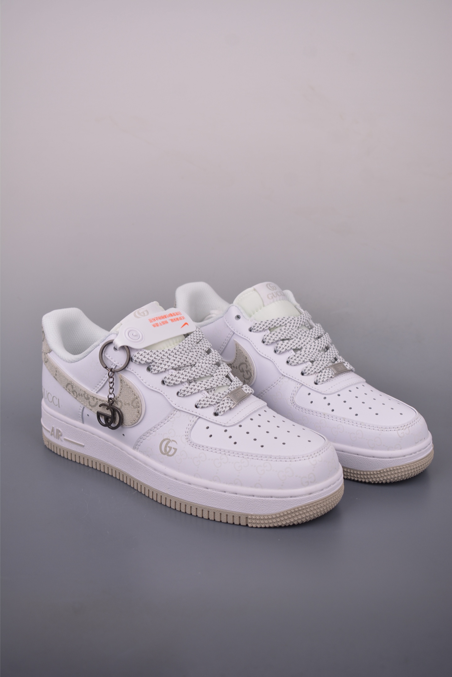 Nike Air Force 1 Low Gucci White Custom Sneakers Designer Shoes 2 i1757973588499 5552 0 0