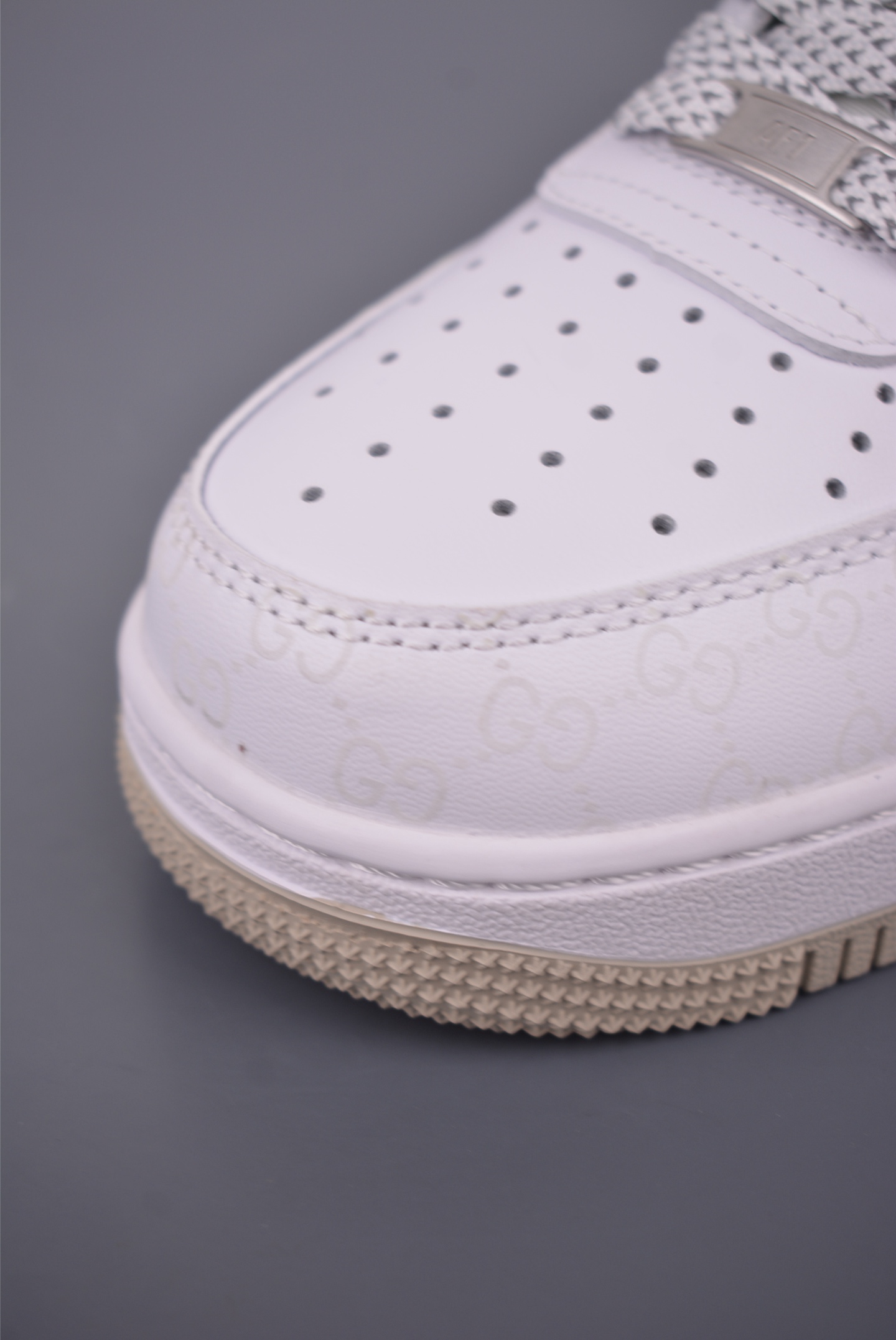Nike Air Force 1 Low Gucci White Custom Sneakers Designer Shoes 7 i1757973588502 5470 0 5