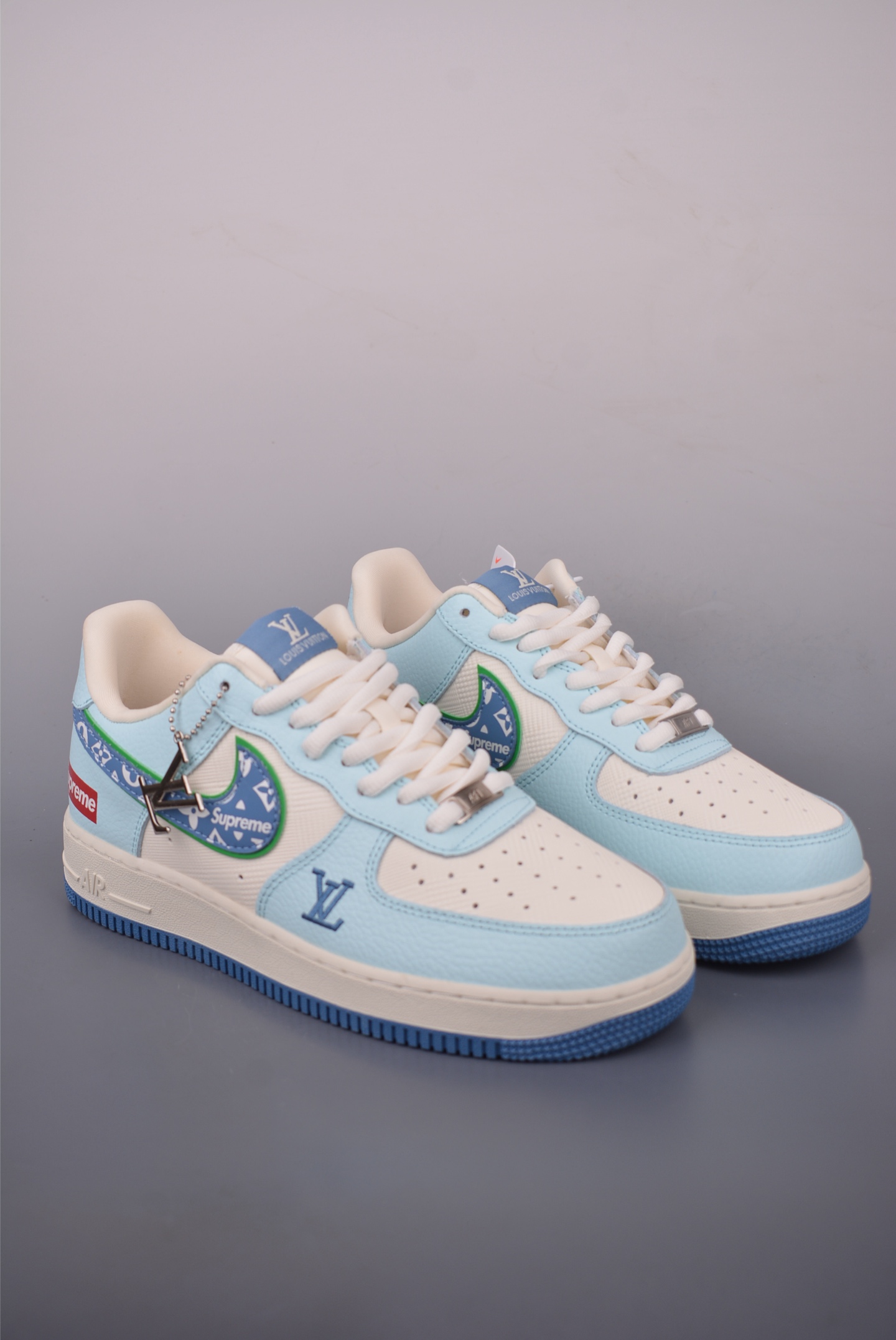 Nike Air Force 1 Low Louis Vuitton Custom Sneakers - Limited Edition 2 i1757973706527 7878 0 0