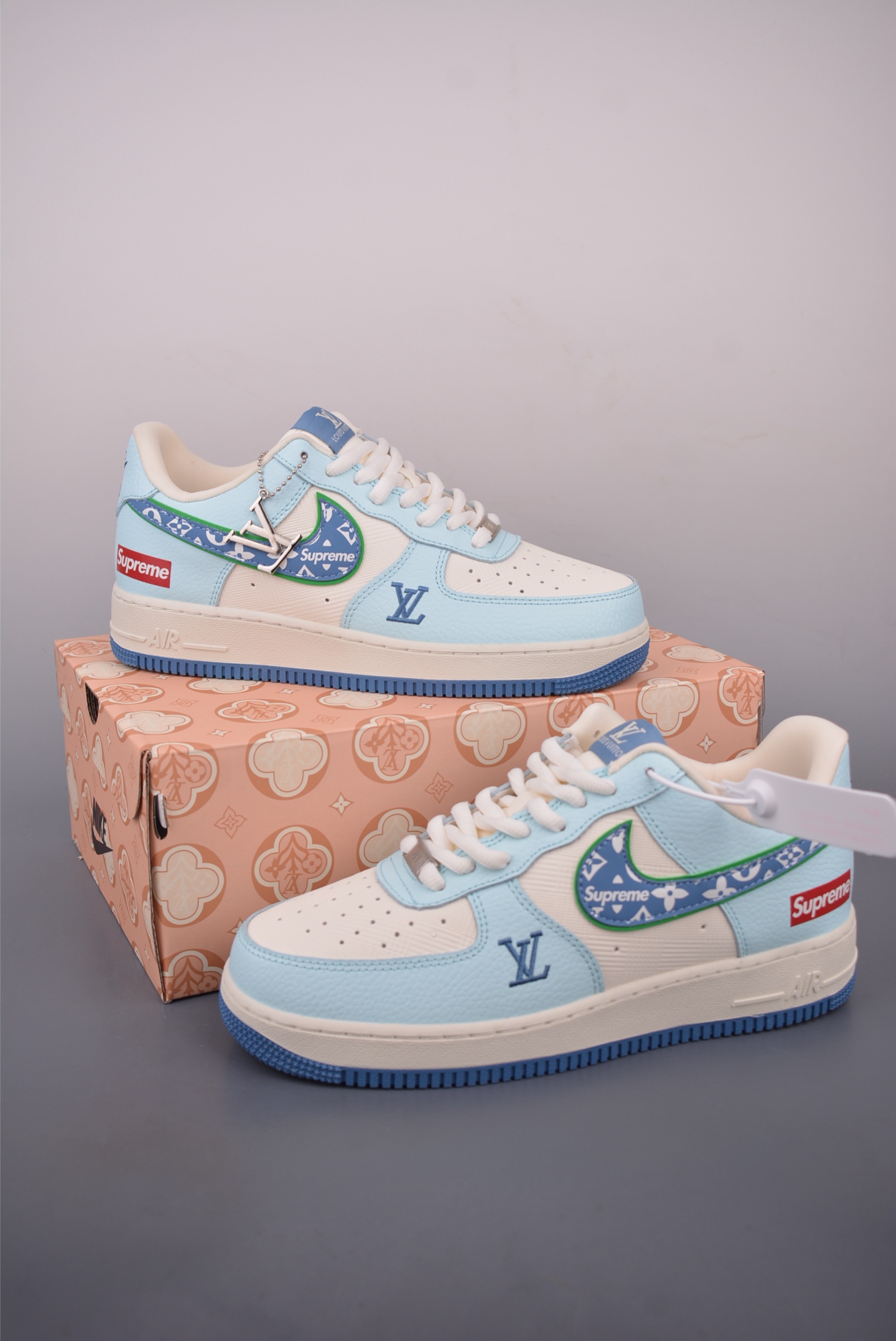 Nike Air Force 1 Low Louis Vuitton Custom Sneakers - Limited Edition 6 i1757973708304 2531 0 4