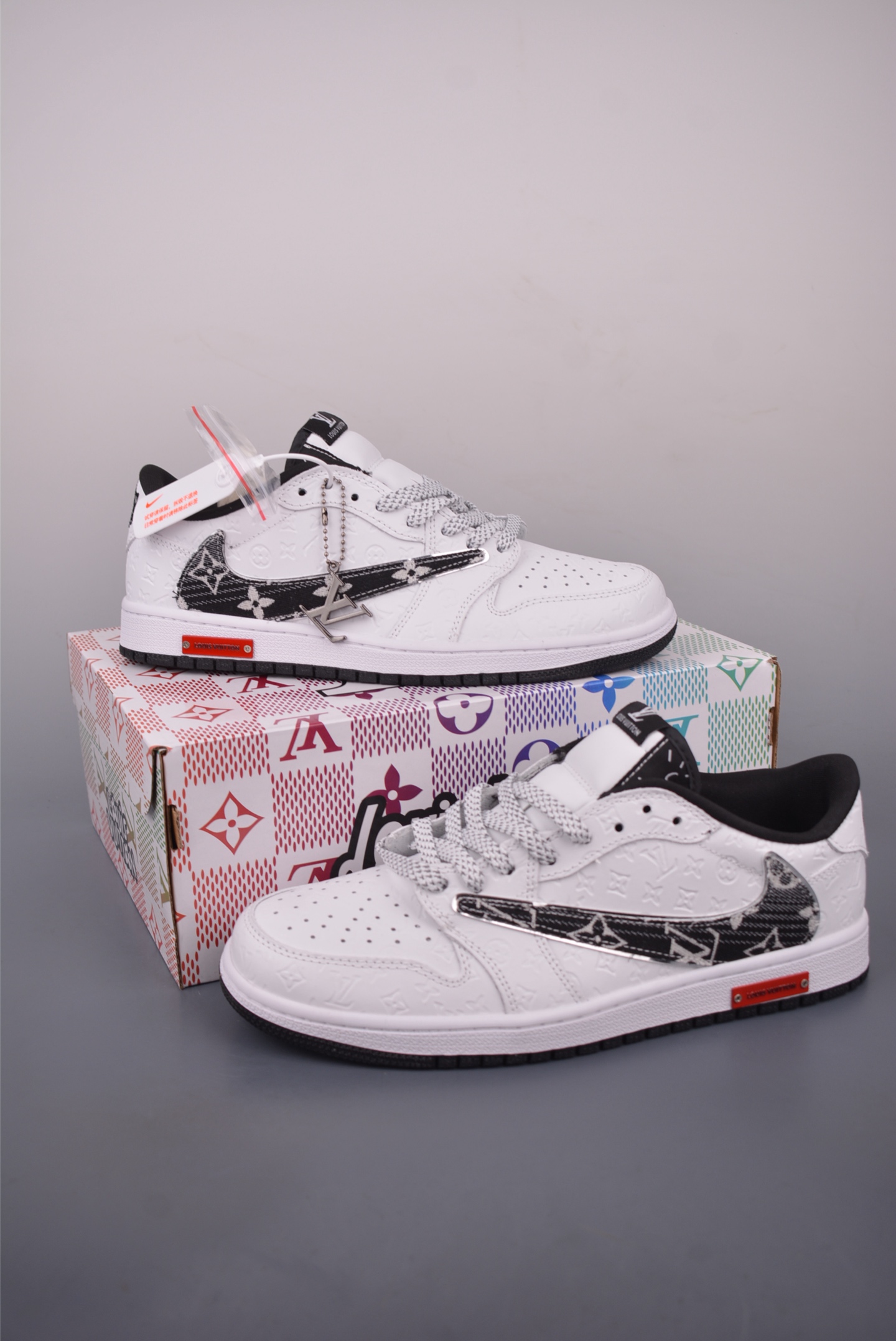 Air Jordan 1 Louis Vuitton Custom Sneakers - Premium Quality & Clean Cut 5 i1757974886869 1812 0 4