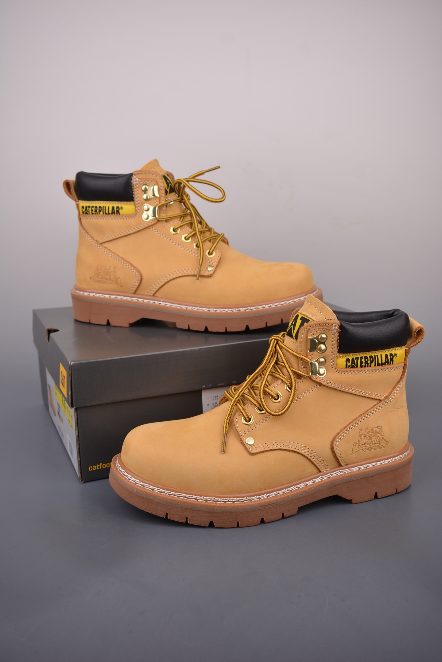 280 CAT 卡特经典百搭户外休闲工装靴水晶底系列 PWC73010