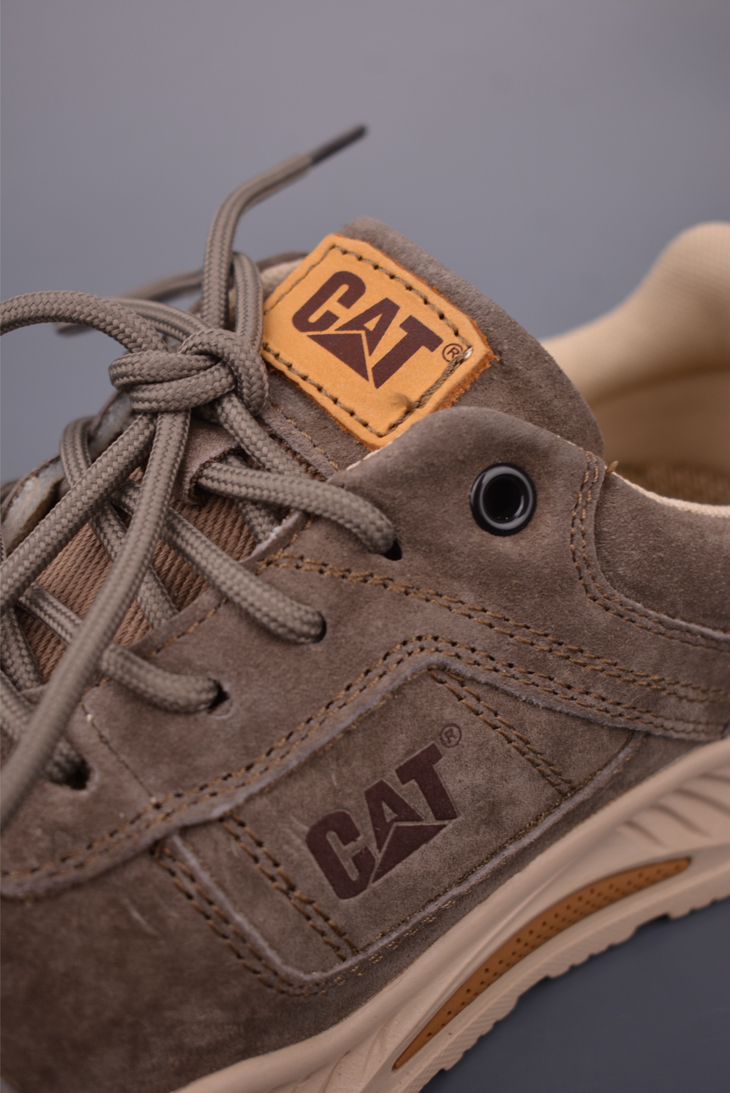 CAT Tramp Hike Low Men's Outdoor Casual Shoes Suede Leather Handmade 7 i1758066702004 7900 0 6