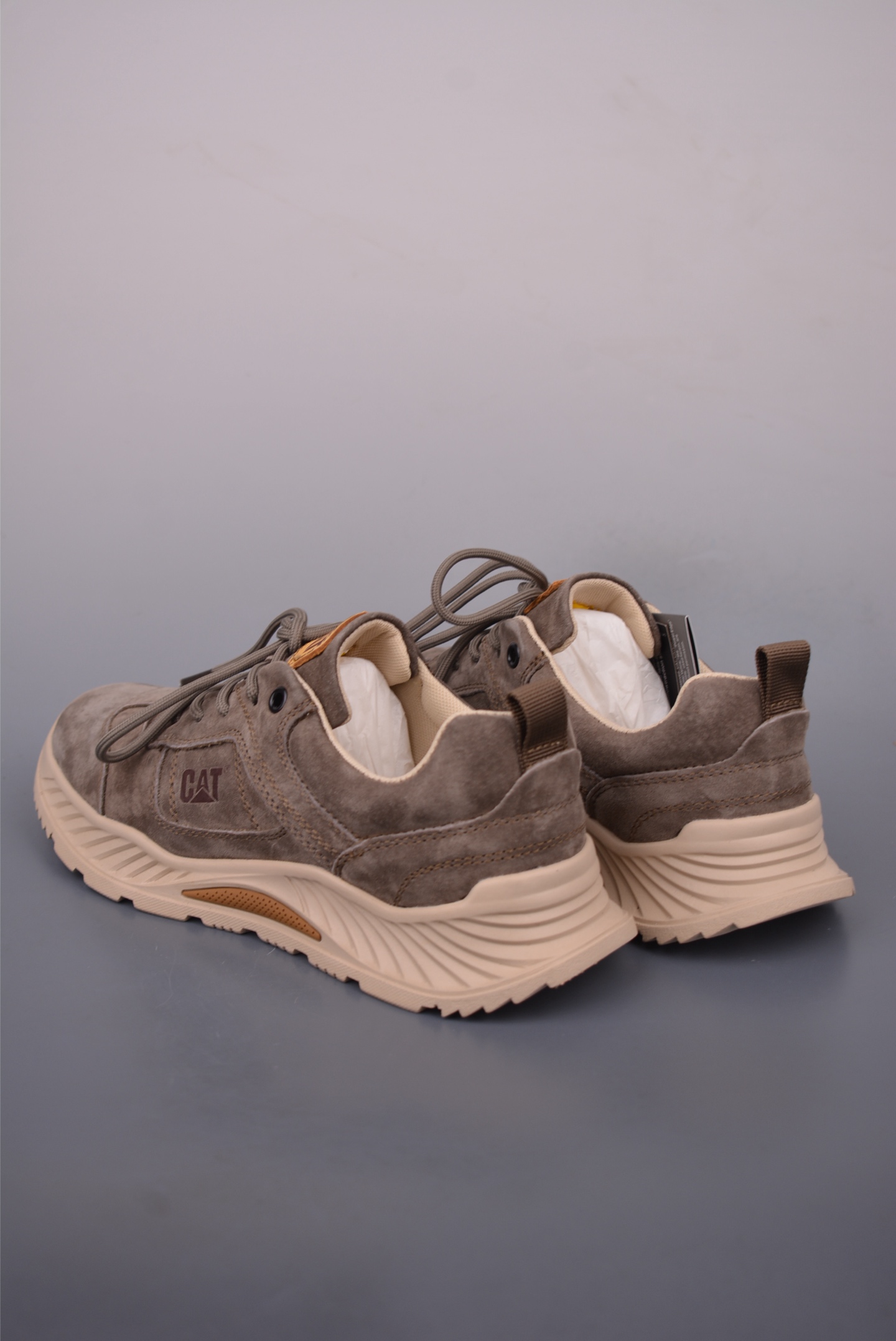CAT Tramp Hike Low Men's Outdoor Casual Shoes Suede Leather Handmade 2 i1758066702013 2316 0 1