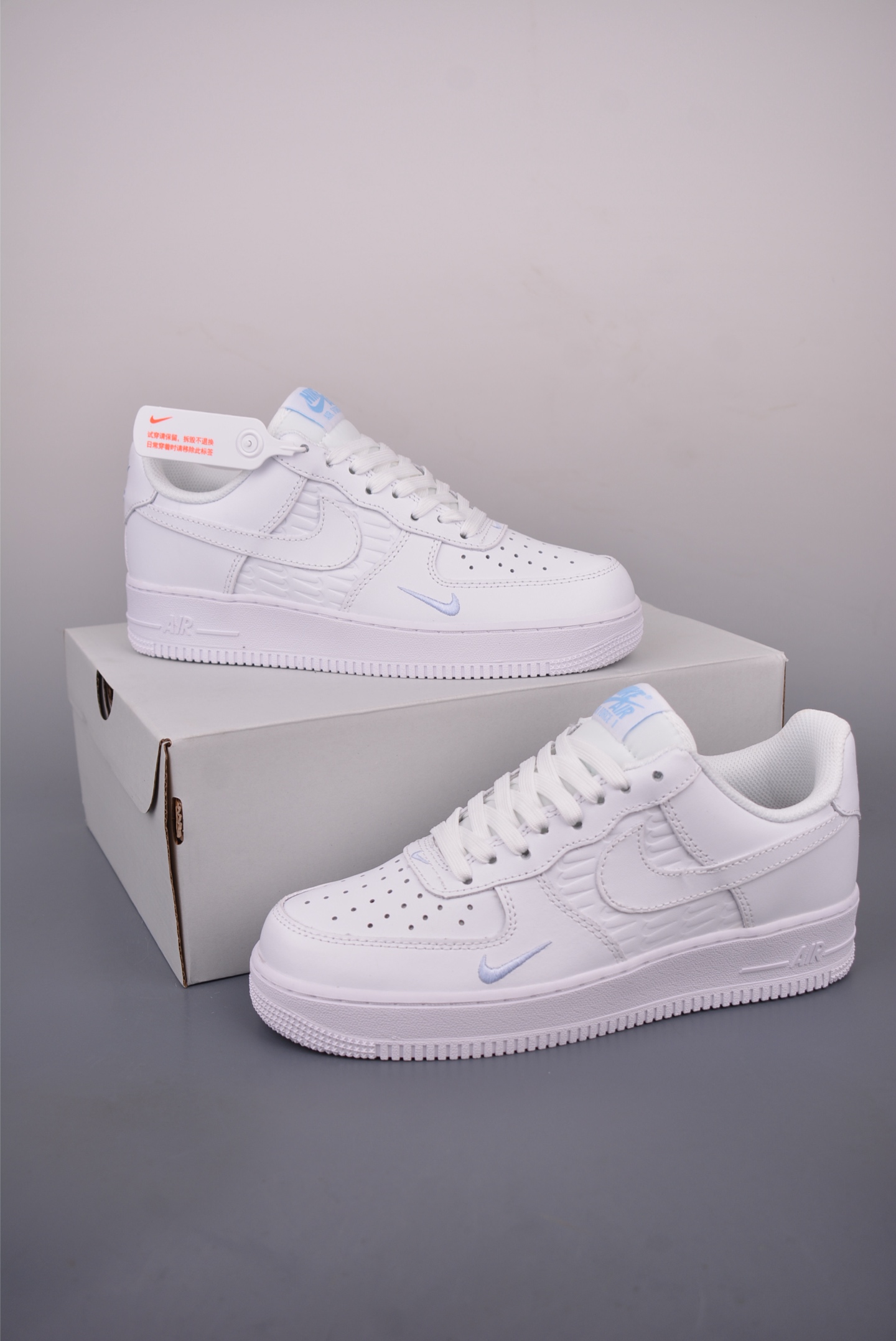 Nike Air Force 1 Low White/Blue Sneakers - Premium Comfort & Style 5 i1758106258944 7197 0 4