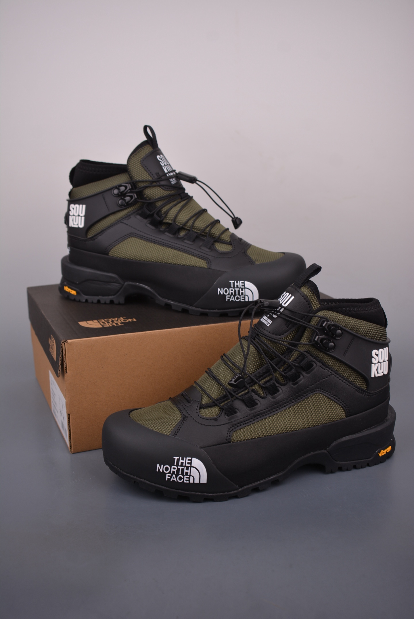 300 北面THE NORTH FACE Soukuu Glenclyffe Tnf 高帮户外机能鞋