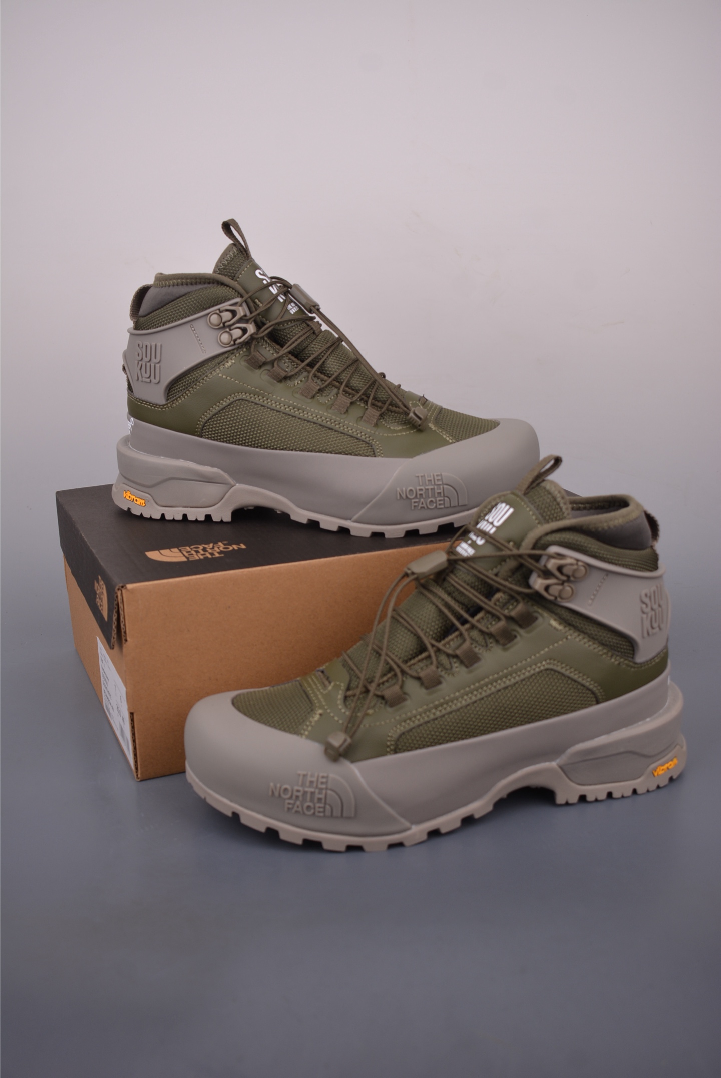 300 北面THE NORTH FACE Soukuu Glenclyffe Tnf 高帮户外机能鞋