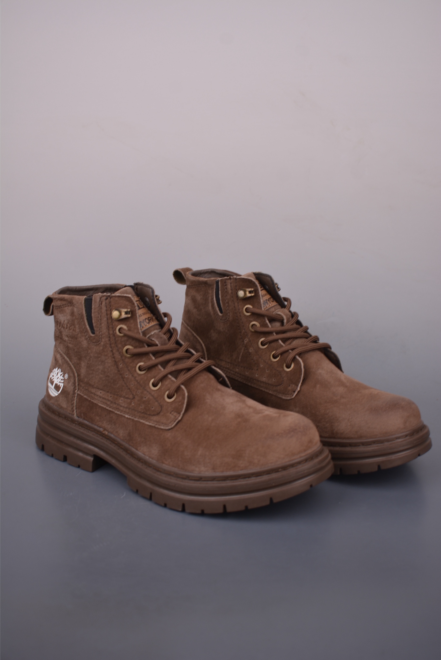 Timberland Men's Brown Suede Ankle Boots, Casual Outdoor Martin Boots 1 i1758109974577 7492 0 0