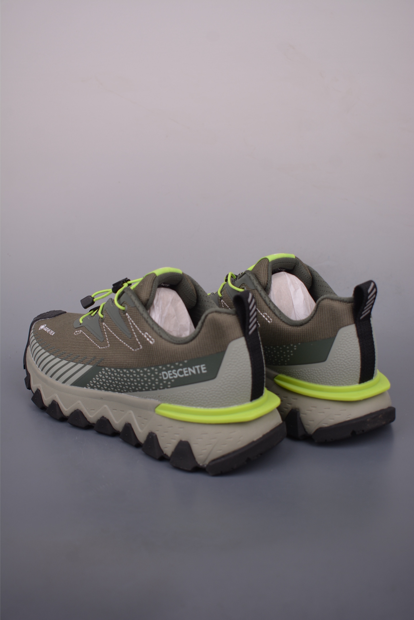 Descente SNOW RIDE Men's Lightweight Cushioned Trail Running Shoes - Olive 3 i1758110397185 1079 0 1
