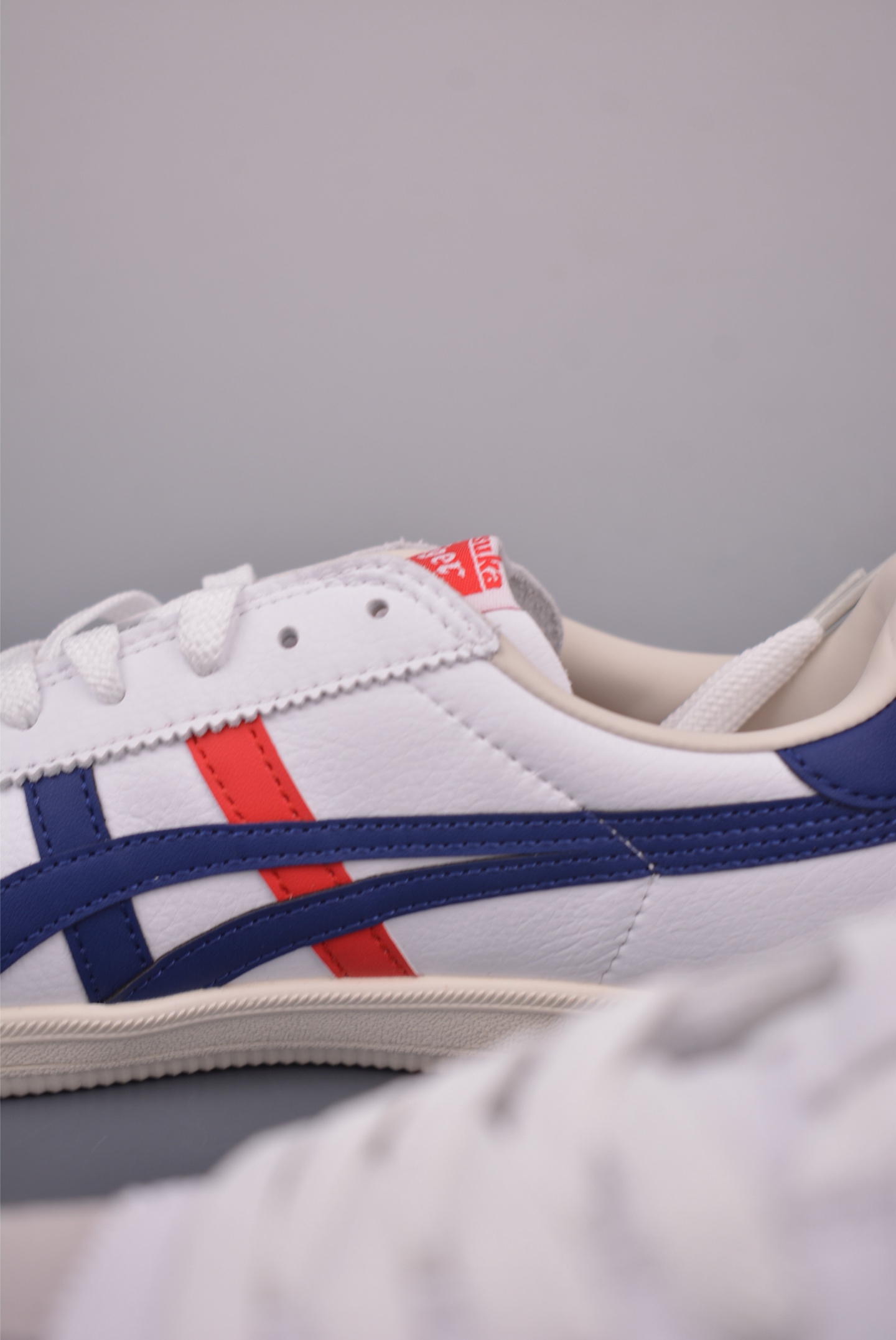 Onitsuka Tiger Mexico 66 White/Blue/Red Leather Sneakers - Size 36-45 9 i1758110750772 6159 0 7