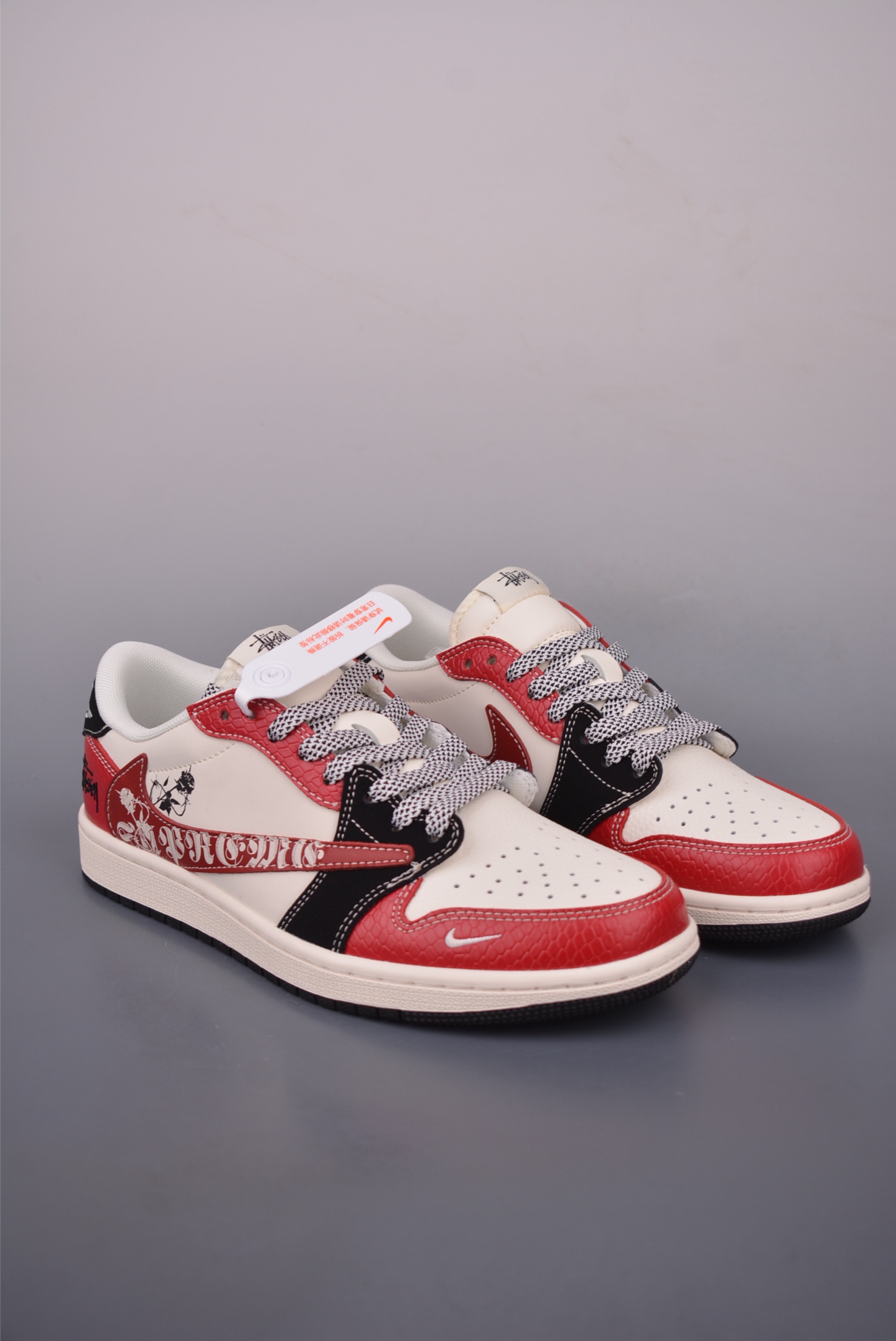 Fragment Travis Scott Stussy Air Jordan 1 Low - Limited Edition Sneakers 2 i1758111212538 390 0 0