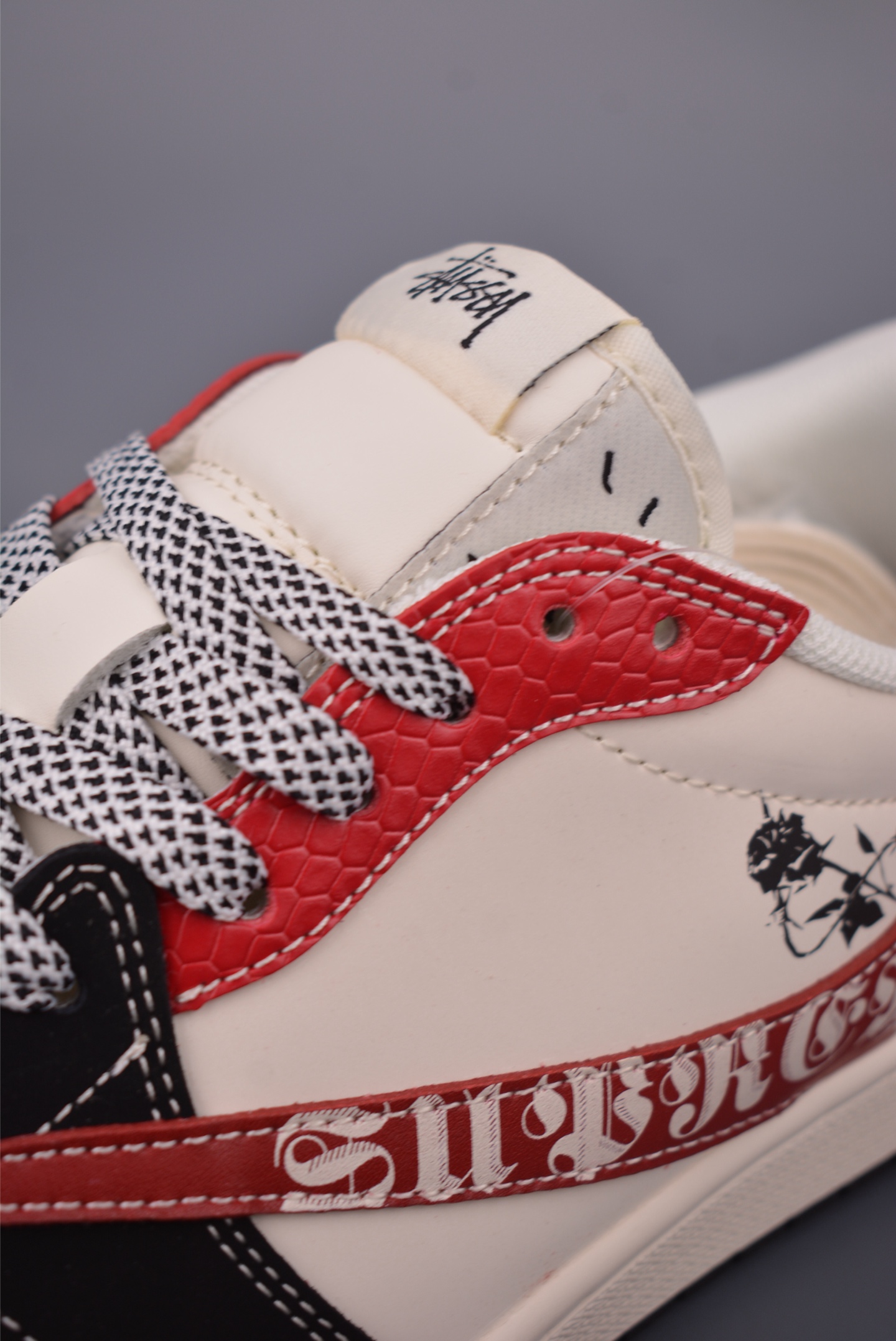 Fragment Travis Scott Stussy Air Jordan 1 Low - Limited Edition Sneakers 8 i1758111214567 9049 0 6