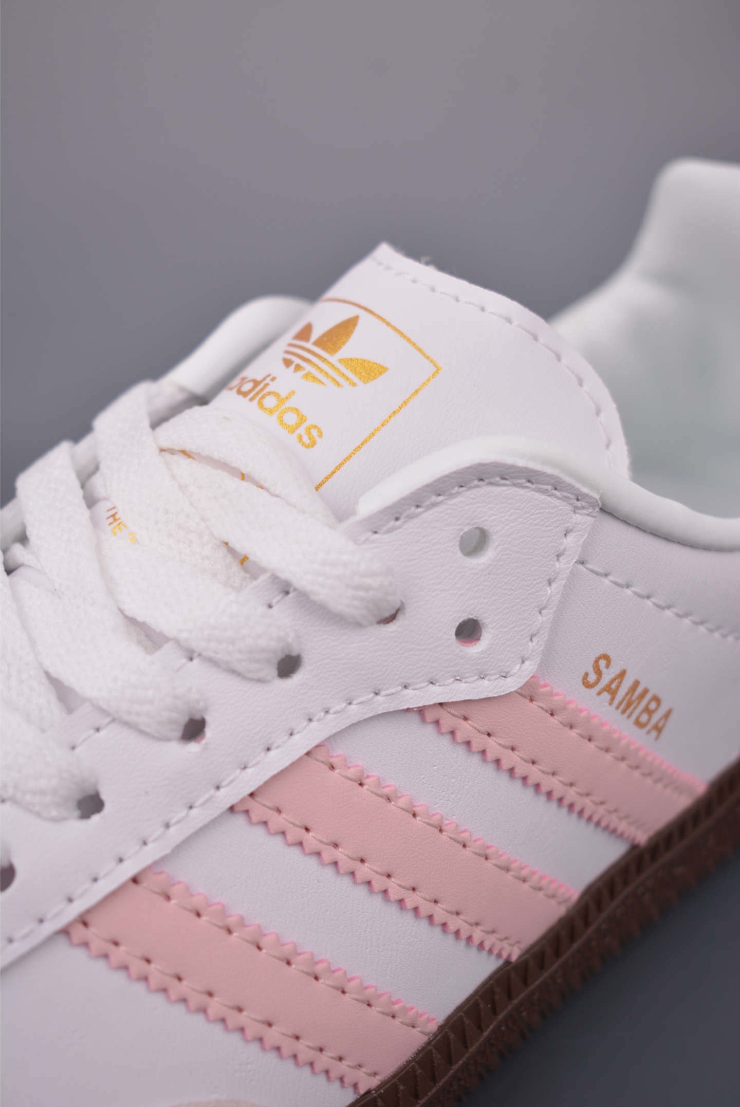 Adidas Samba OG Women's Casual Sneakers Pink and White Leather Size 36-45 8 i1758130734157 8873 0 6