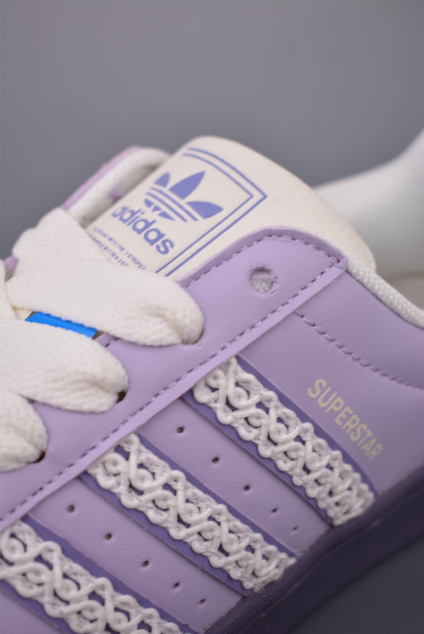 Adidas Originals Superstar Lilac Leather Upper Women's Sneakers 7 i1758132752215 9003 0 6