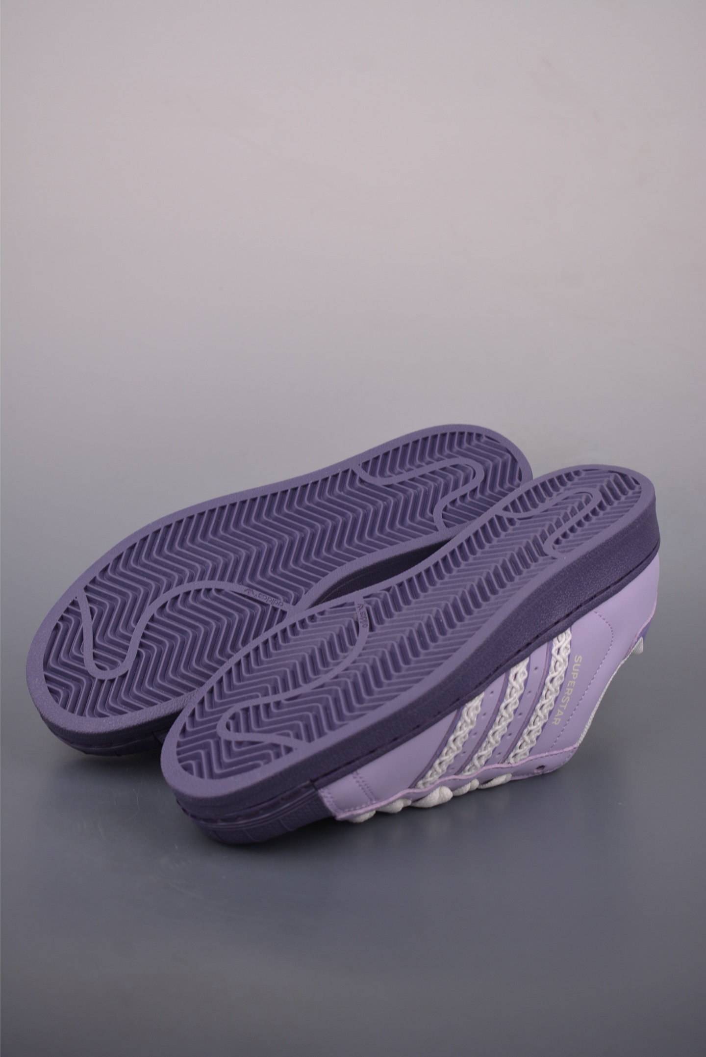 Adidas Originals Superstar Lilac Leather Upper Women's Sneakers 3 i1758132752228 7569 0 2