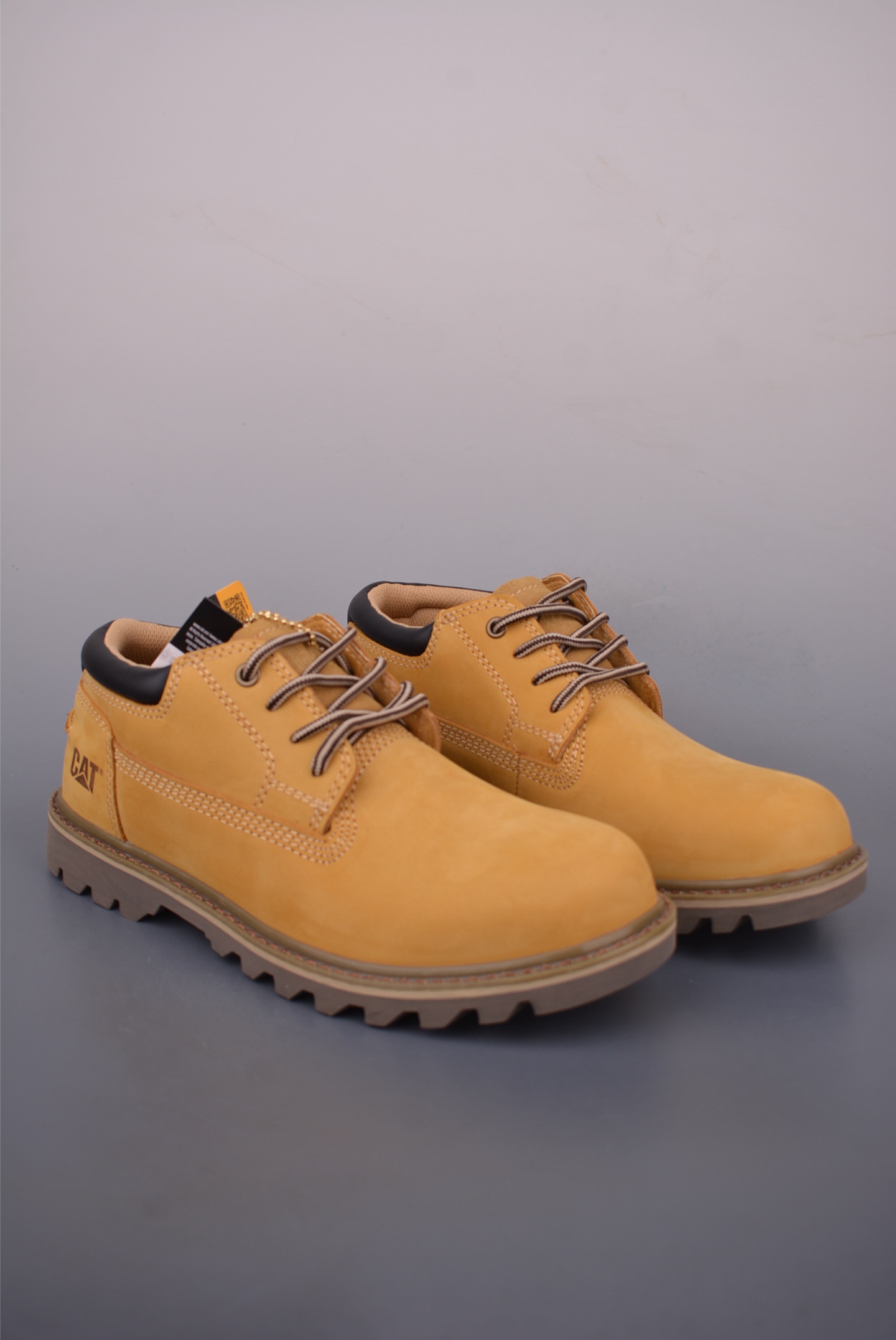 CAT Men's Casual Leather Lace-Up Ankle Boots - 1 i1758236724955 5855 0 0