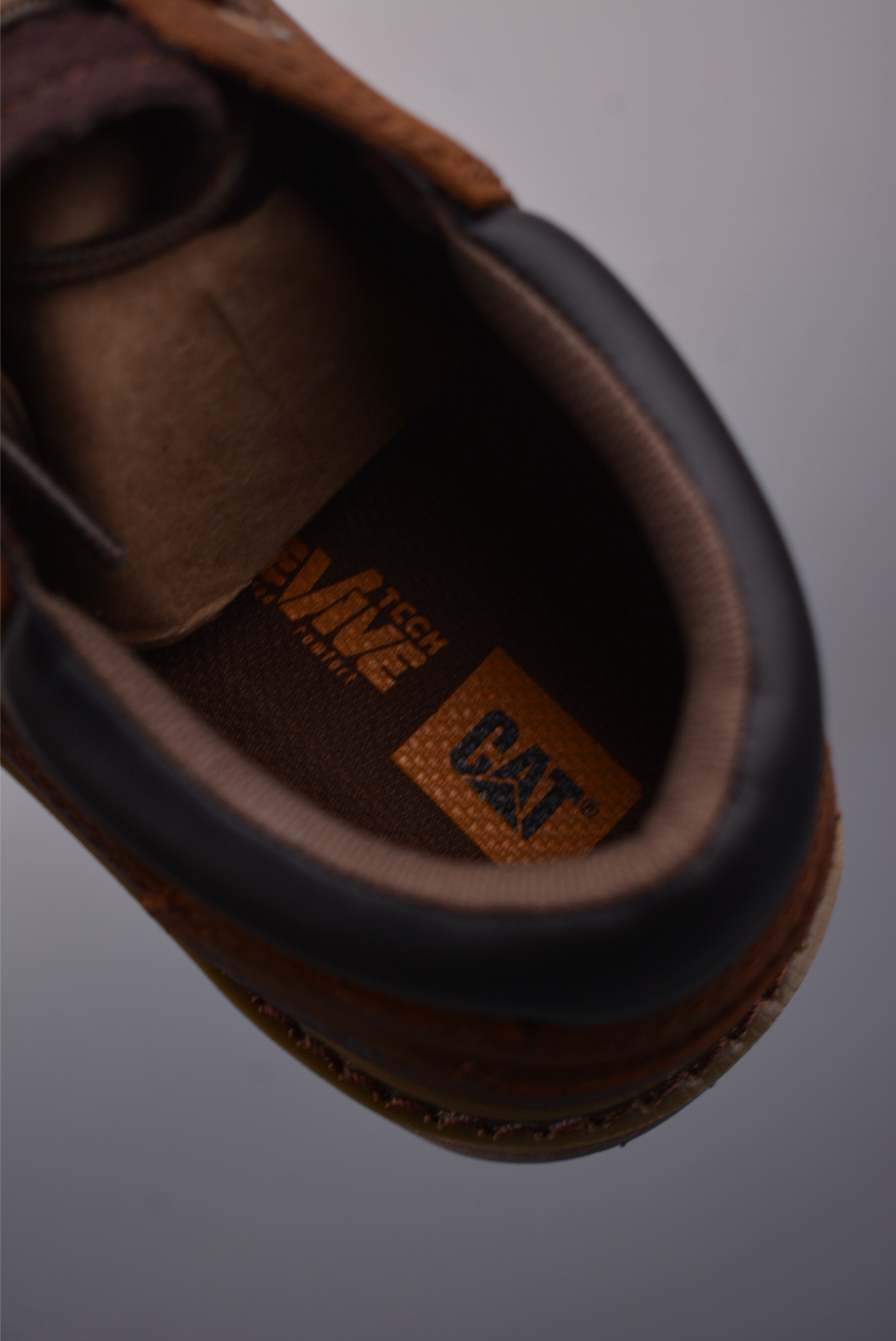 CAT Men's Brown Leather Casual Lace-Up Boots, Low-Cut Style, Work & Outdoor Ready 9 i1758236744103 262 0 8