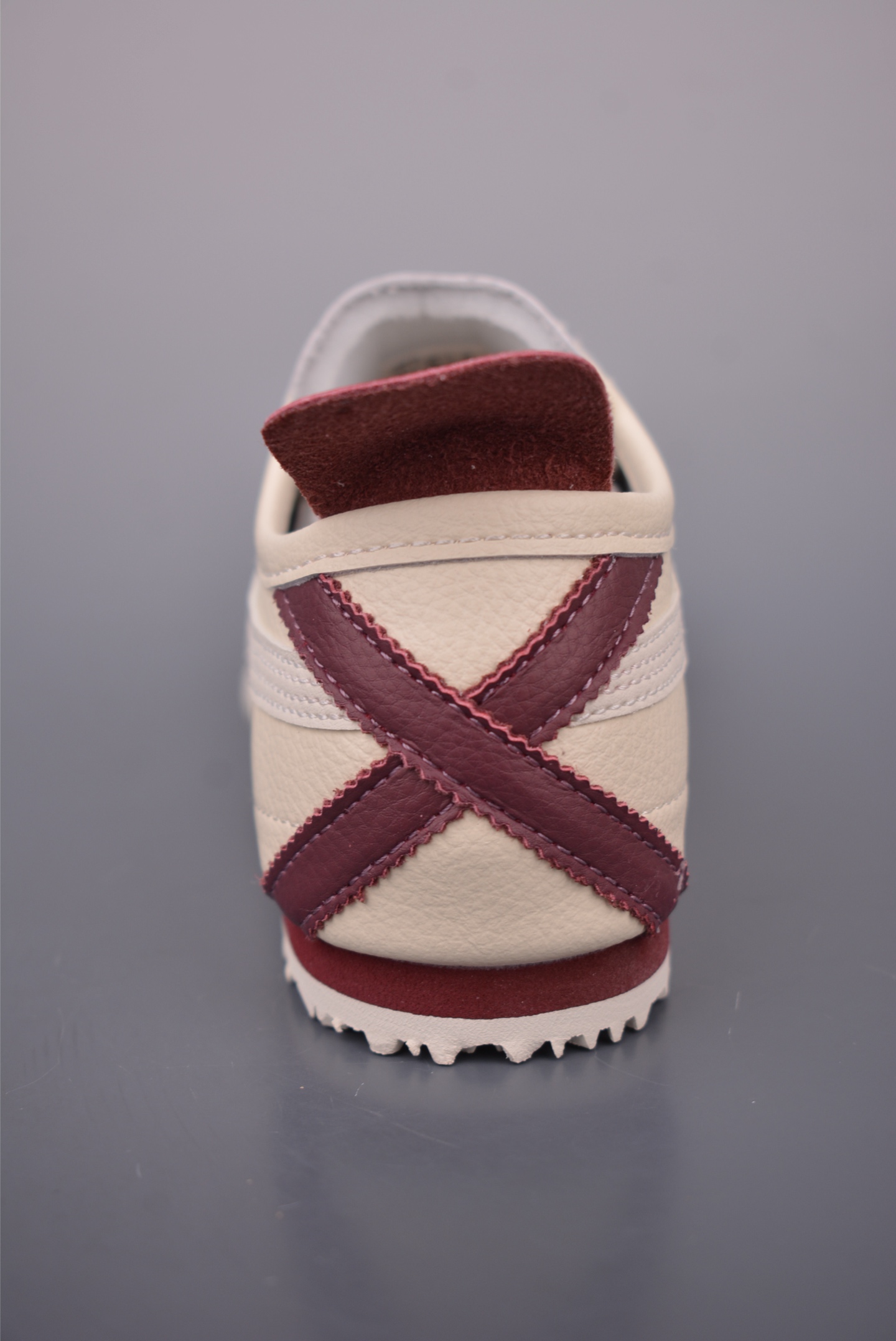 Onitsuka Tiger MEXICO 66 NM Cream/Maroon Authentic Leather Sneakers 5 i1758239721899 1521 0 3