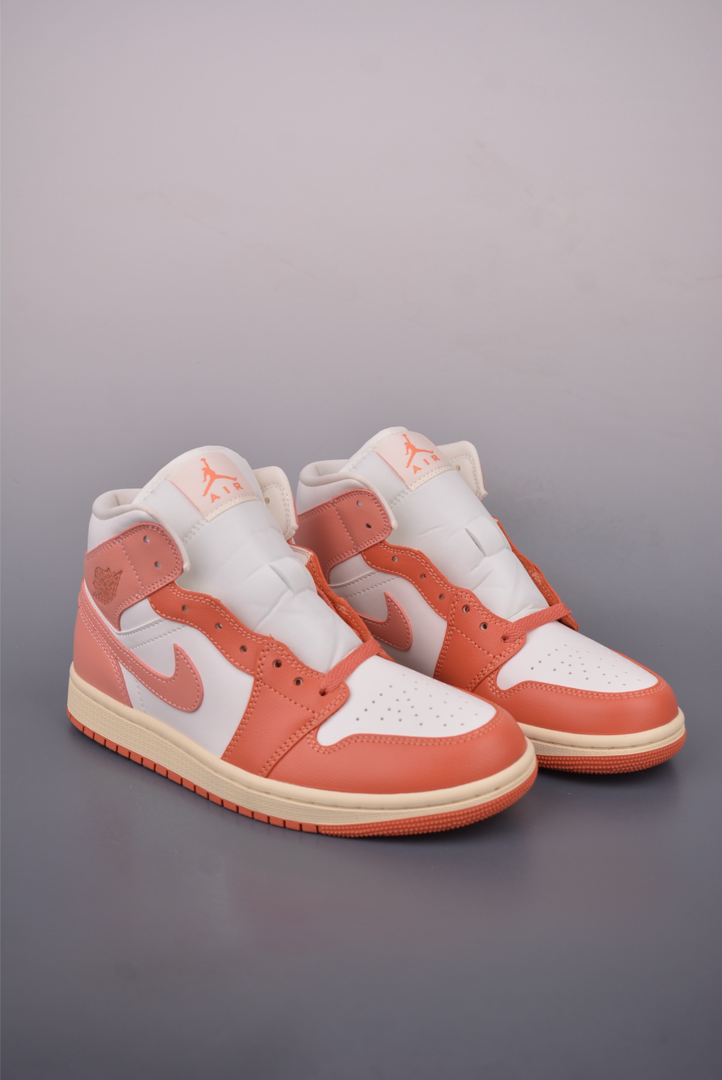Air Jordan 1 Mid White Pink: Premium Leather, Superior Craftsmanship Sneakers 1 i1758239773460 1450 0 0