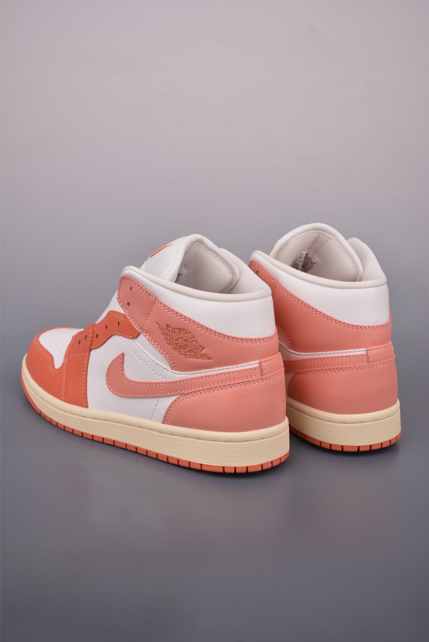 Air Jordan 1 Mid White Pink: Premium Leather, Superior Craftsmanship Sneakers 2 i1758239773487 255 0 1